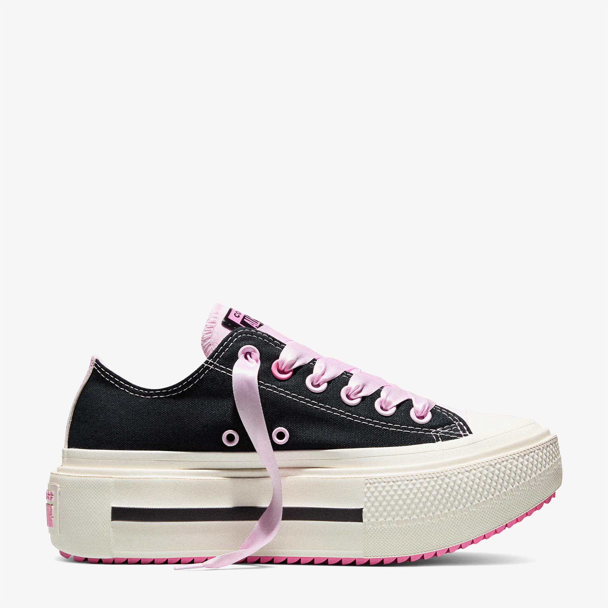 Converse Chuck Taylor All Star Lift Double Stack Unisex Siyah Sneaker