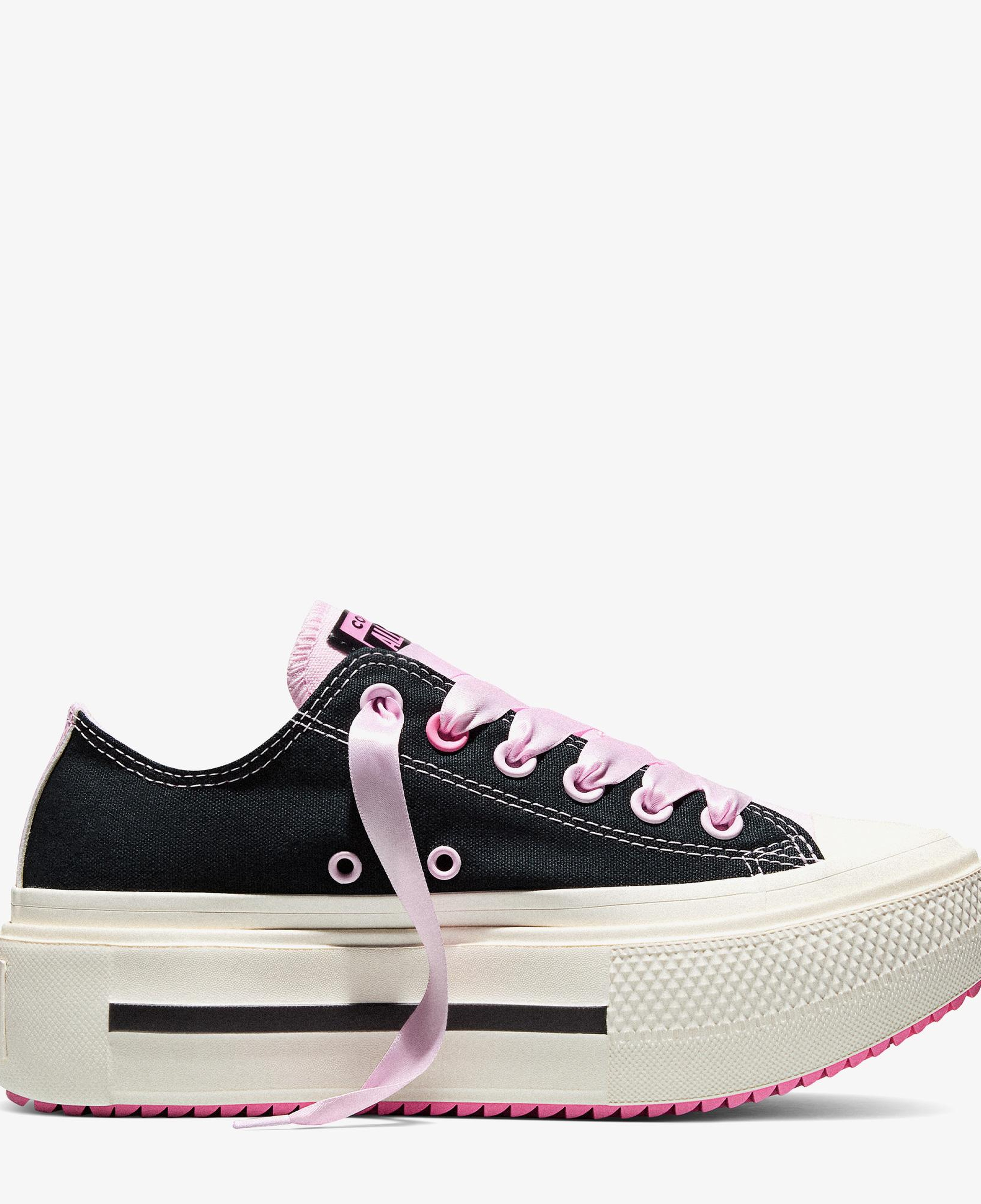 Converse Chuck Taylor All Star Lift Double Stack Unisex Siyah Sneaker