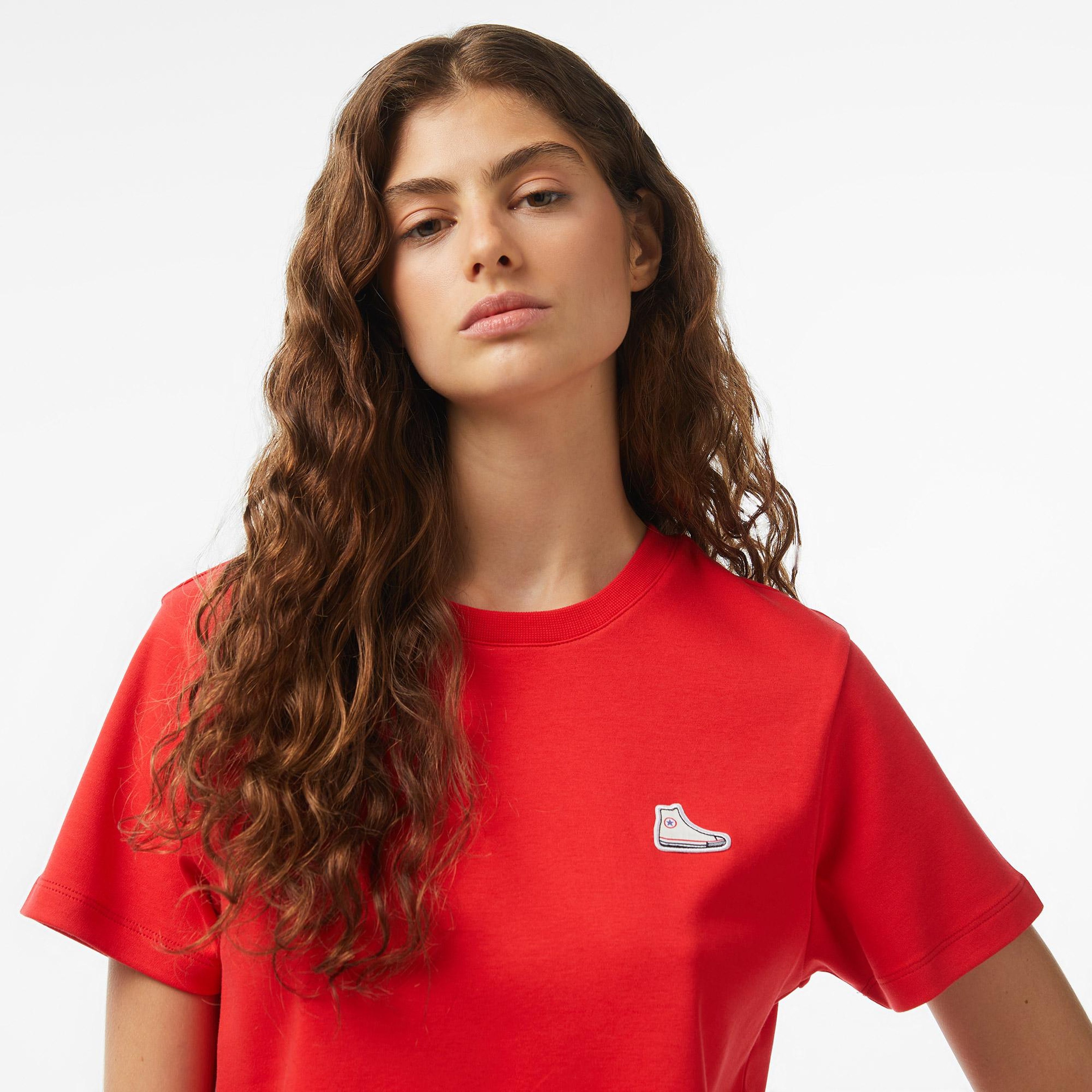 Converse Kadın Kırmızı T-Shirt