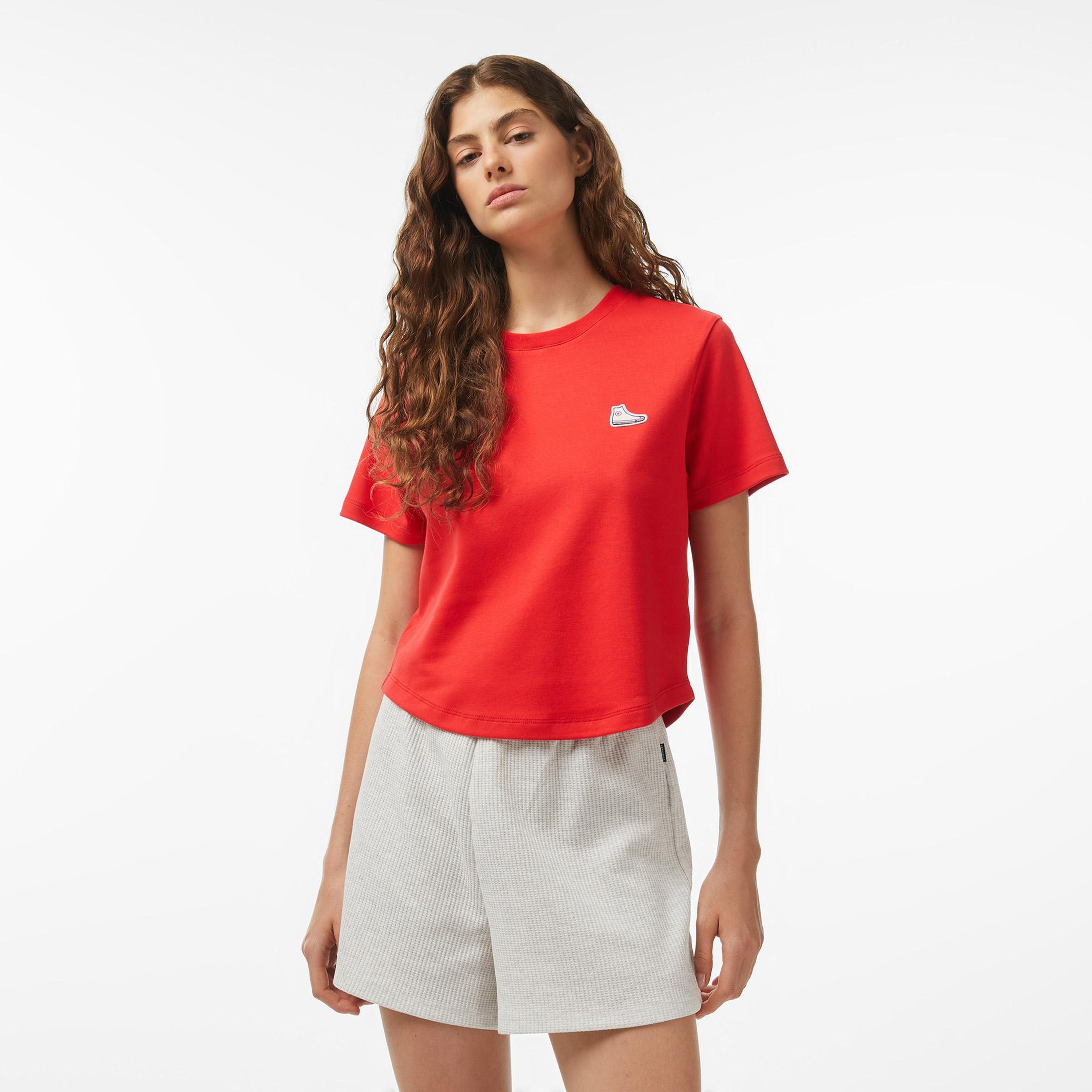 Converse Kadın Kırmızı T-Shirt