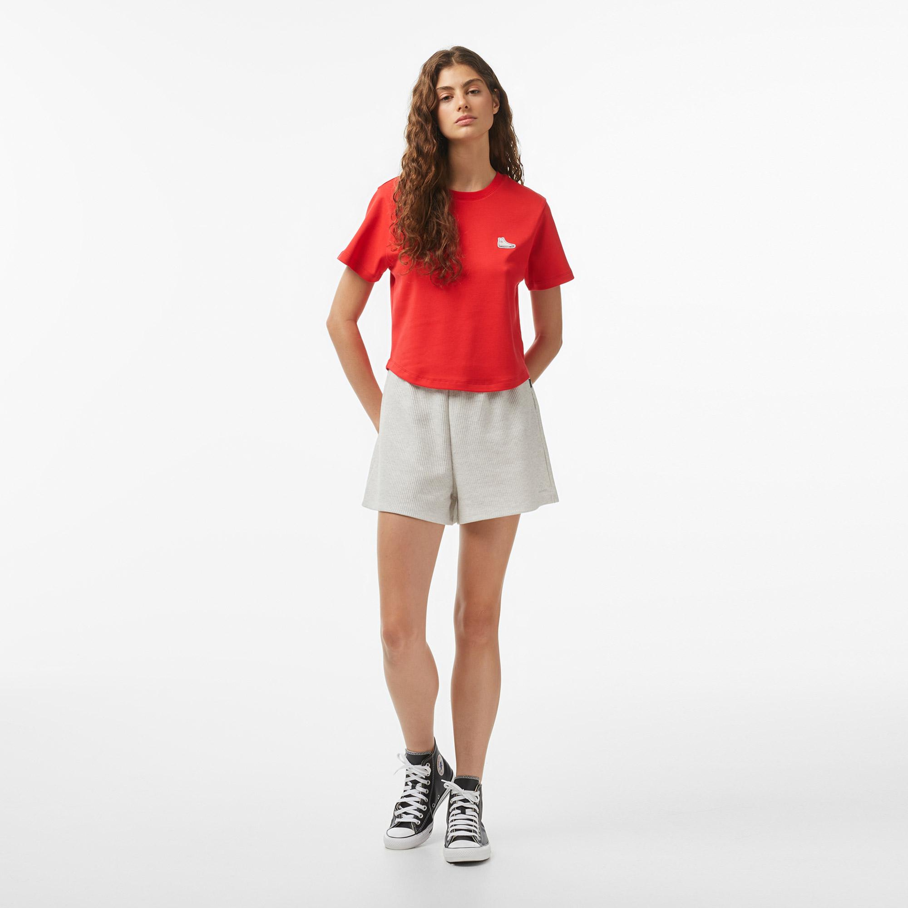 Converse Kadın Kırmızı T-Shirt