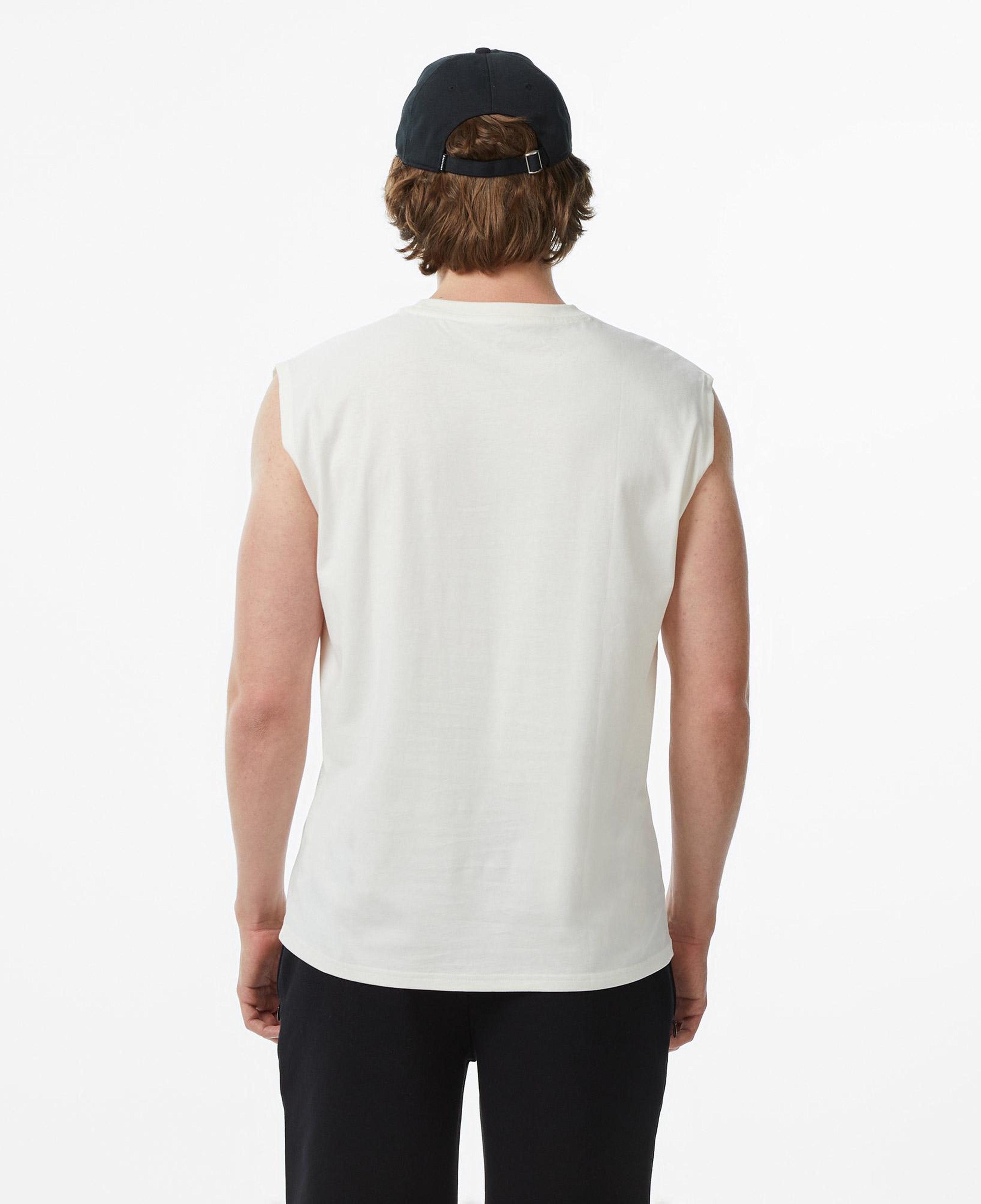 Converse Erkek Beyaz Kolsuz T-Shirt