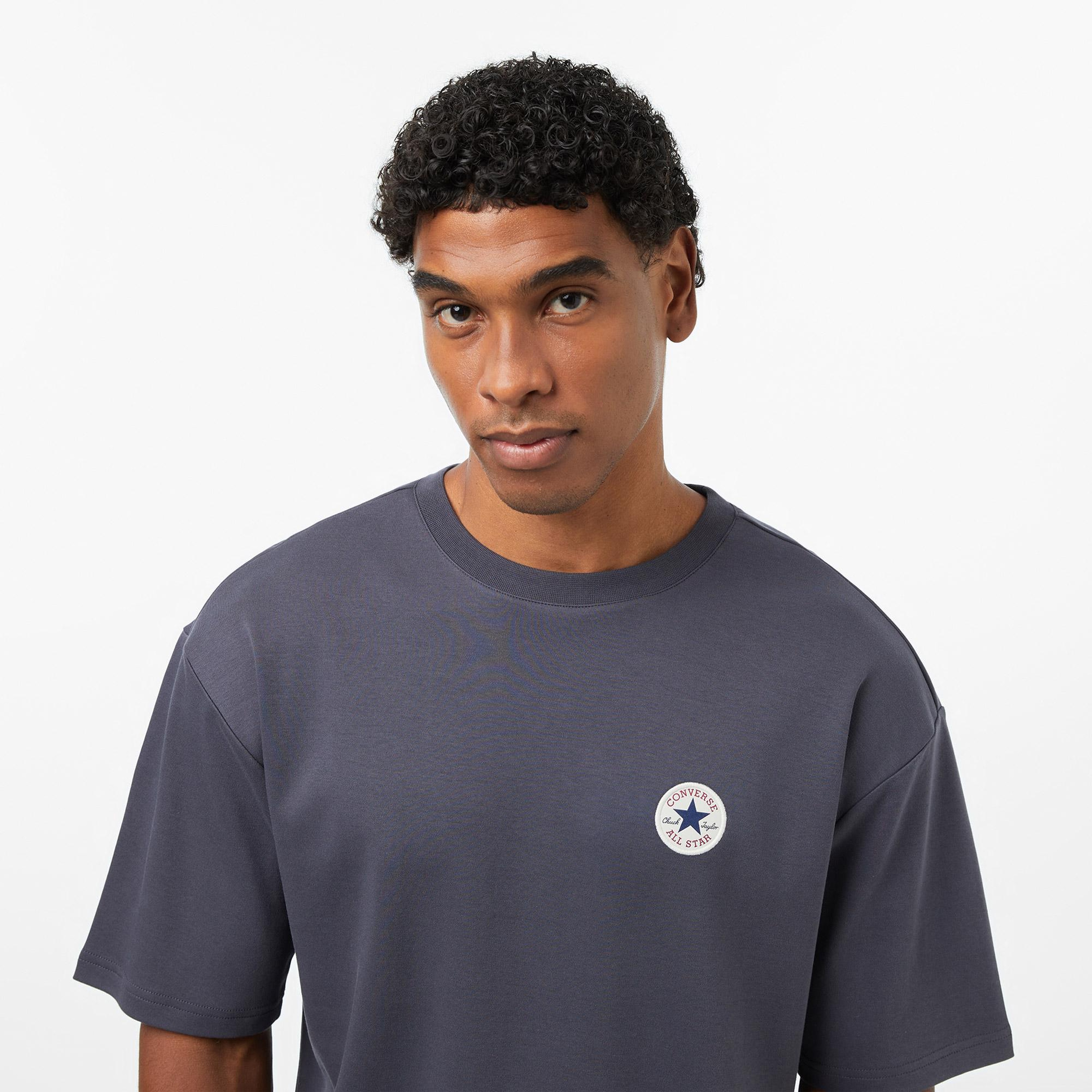 Converse Erkek Gri T-Shirt
