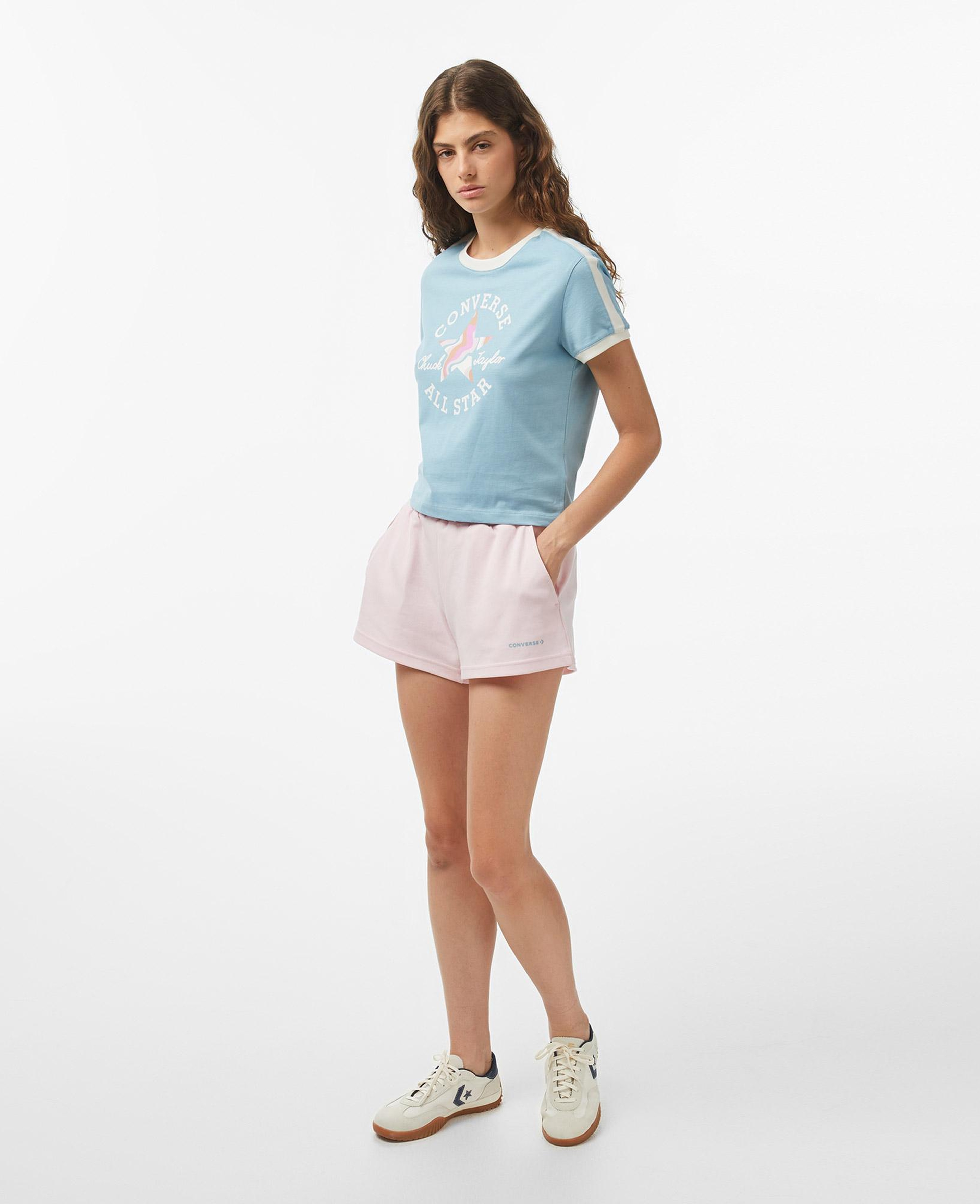 Converse Kadın Mavi T-Shirt