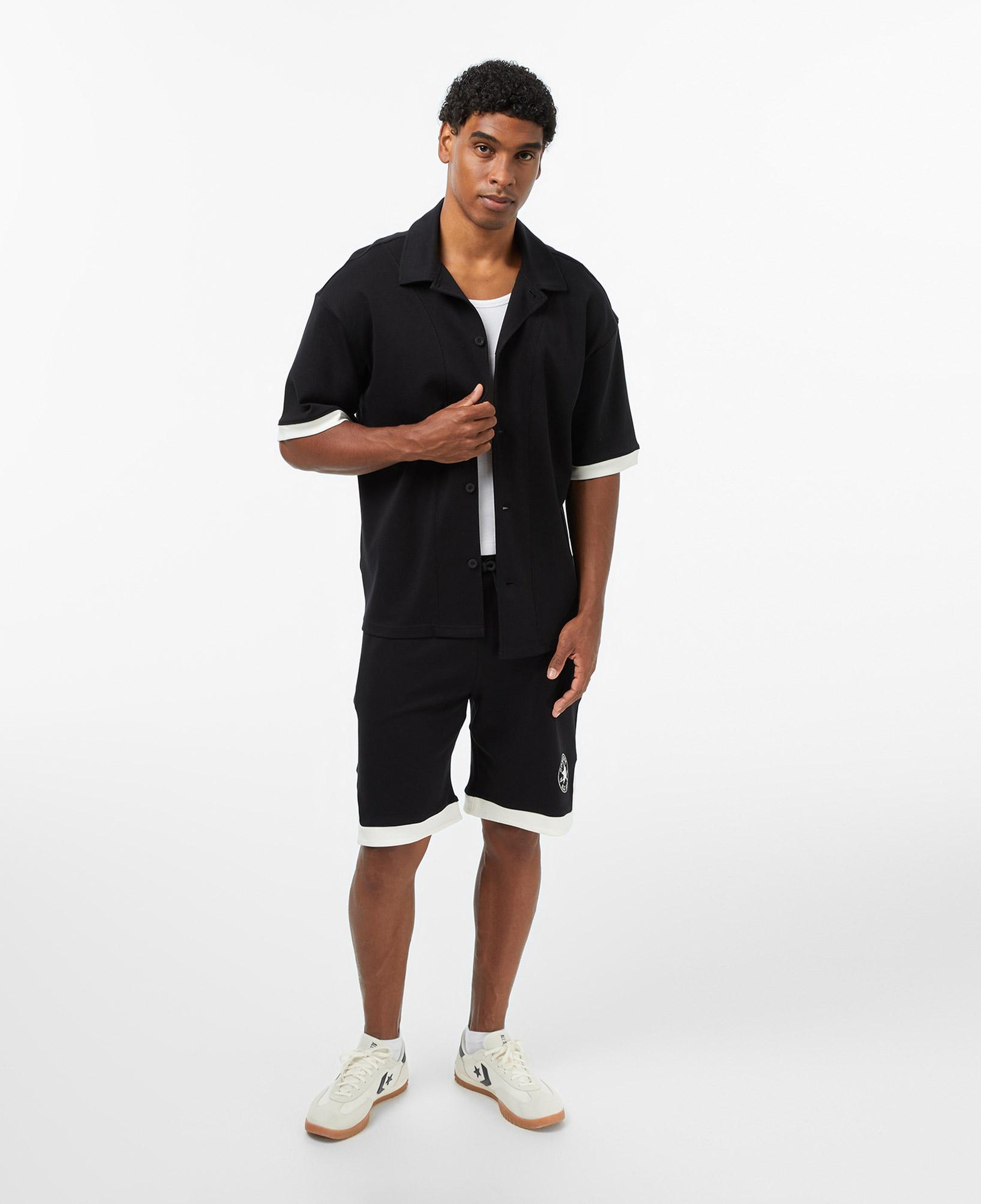 Converse Erkek Siyah T-Shirt