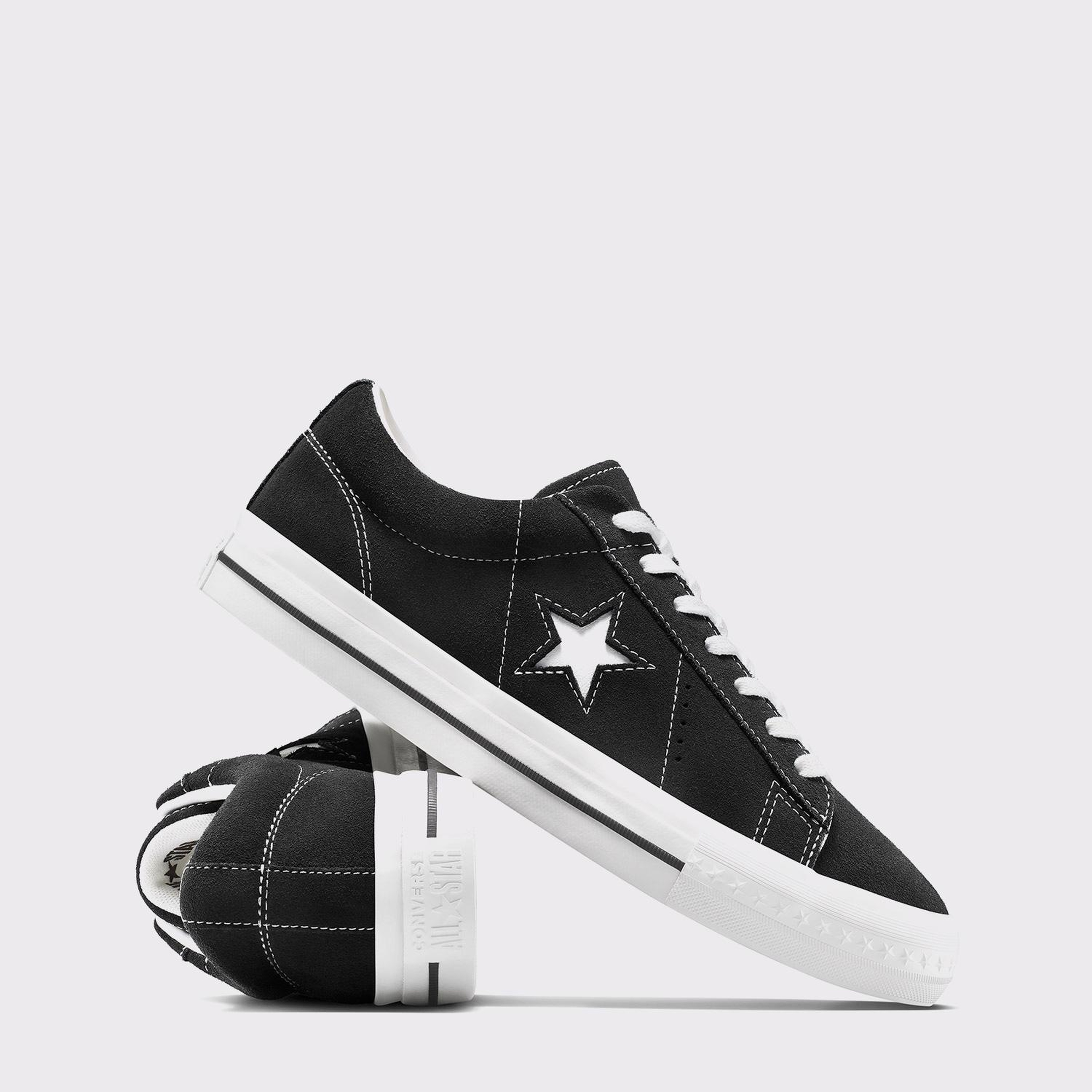 Converse One Star 95 Unisex Siyah Süet Sneaker