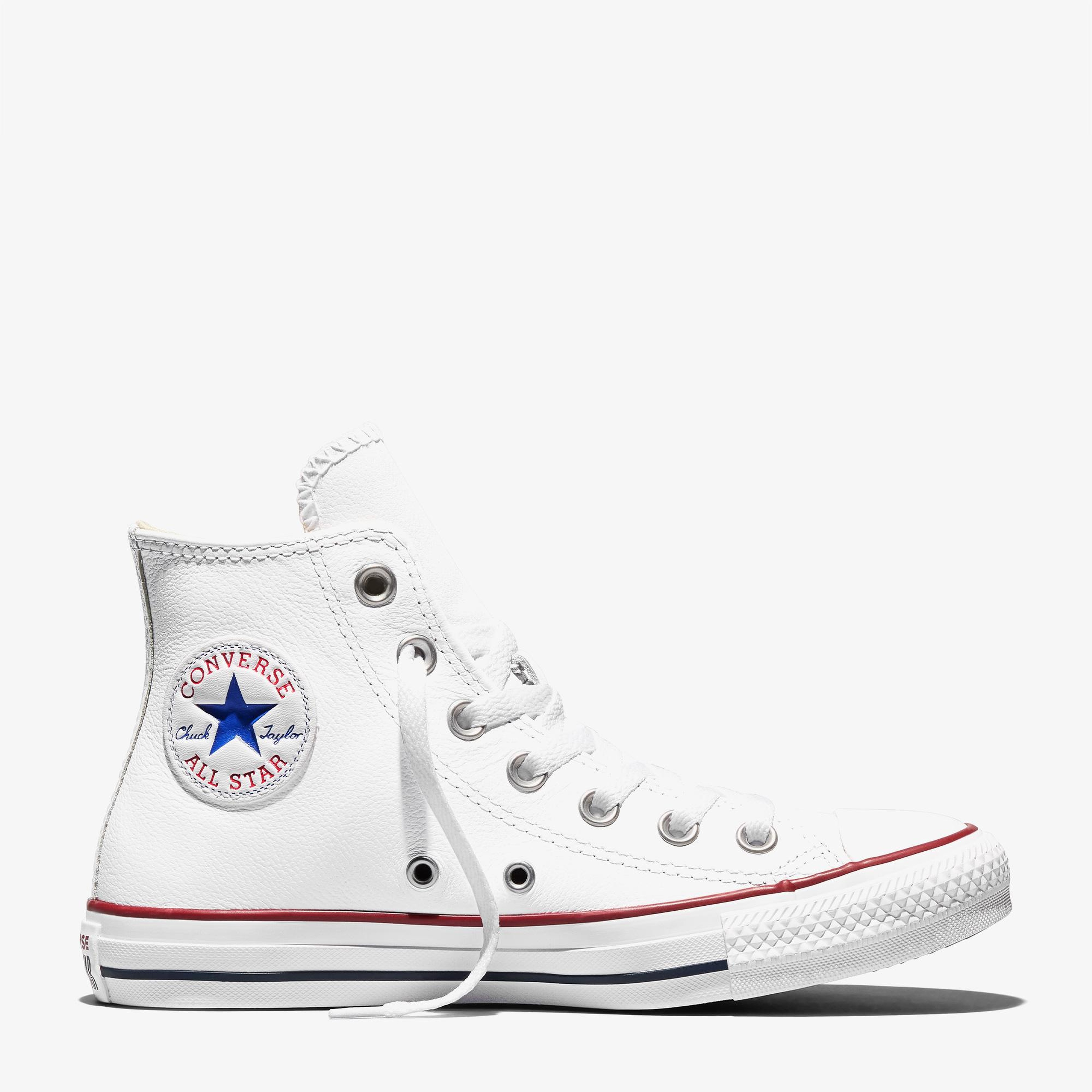 Converse Chuck Taylor All Star Unisex Beyaz Deri Sneaker