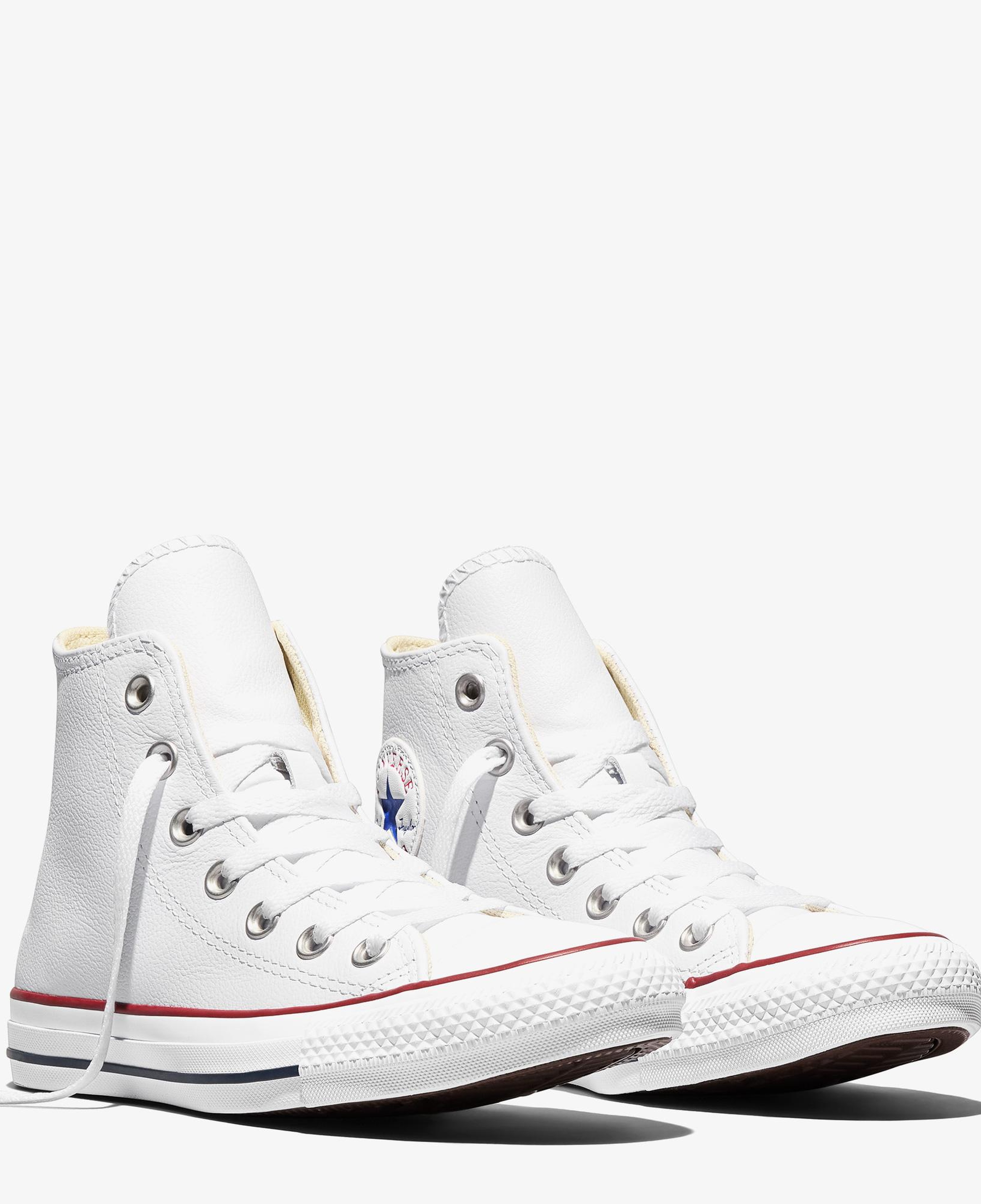 Converse Chuck Taylor All Star Unisex Beyaz Deri Sneaker