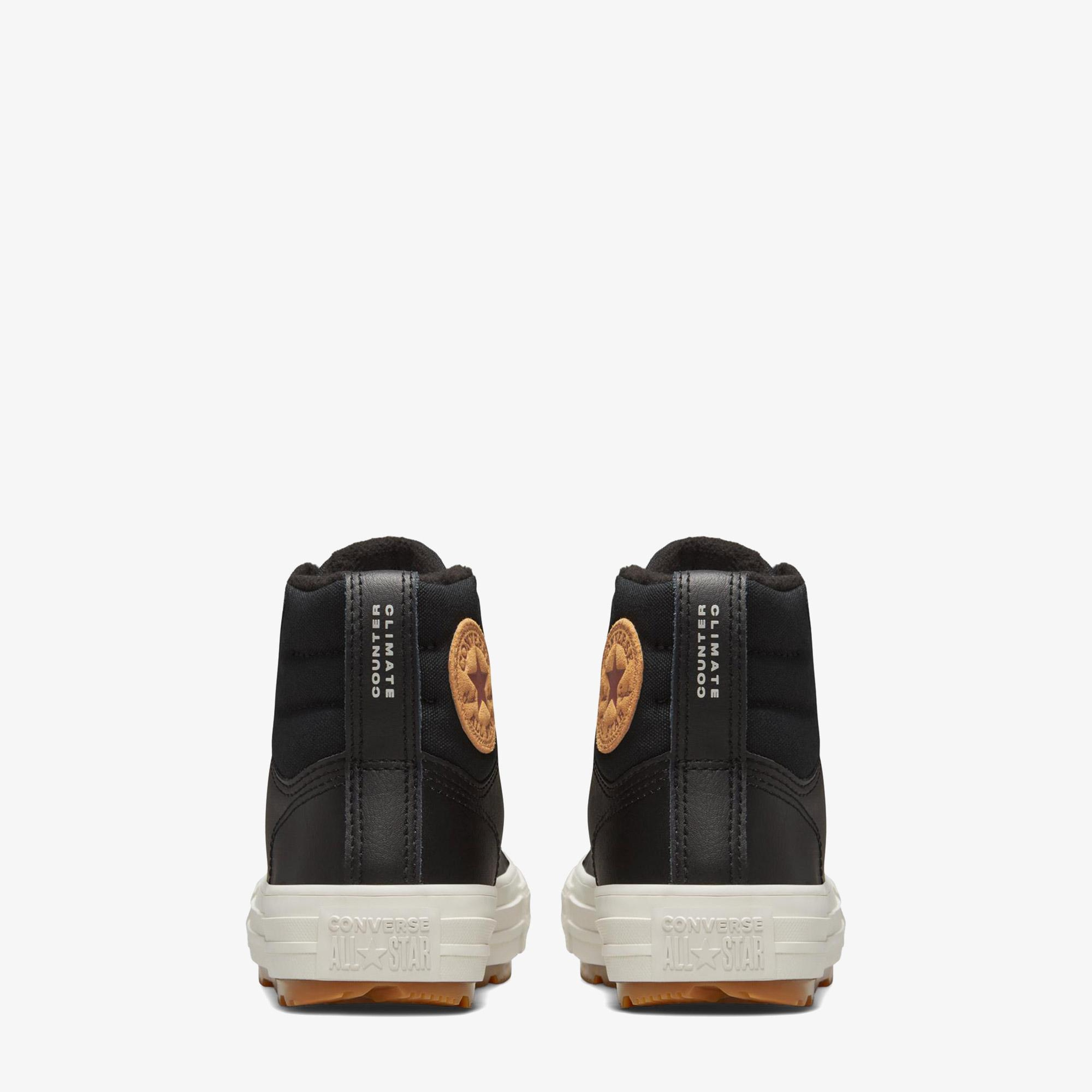 Converse Chuck Taylor All Star Berkshire Çocuk Siyah Deri Bot