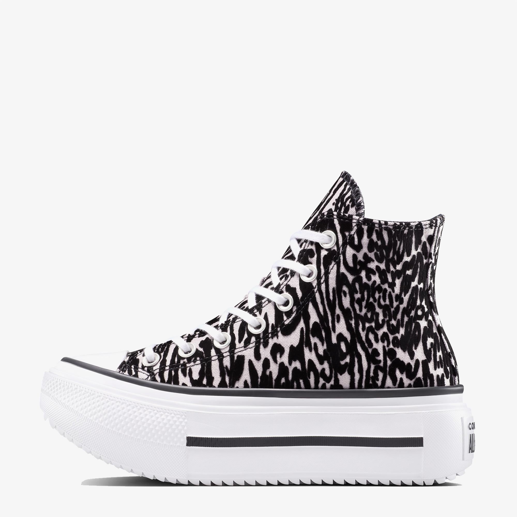 Converse Chuck Taylor All Star Lift Double Stack Unisex Siyah Sneaker