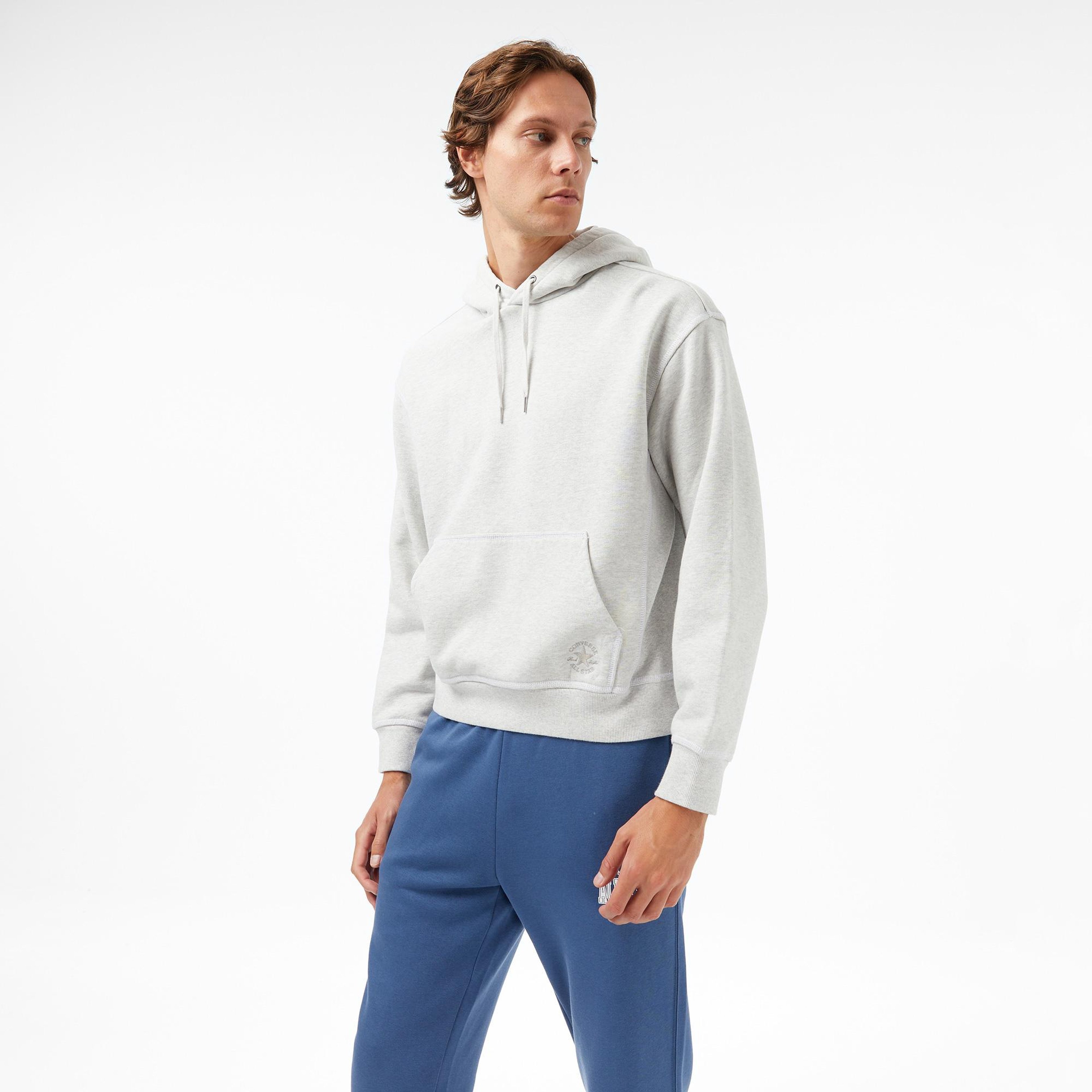 Converse Erkek Gri Sweatshirt