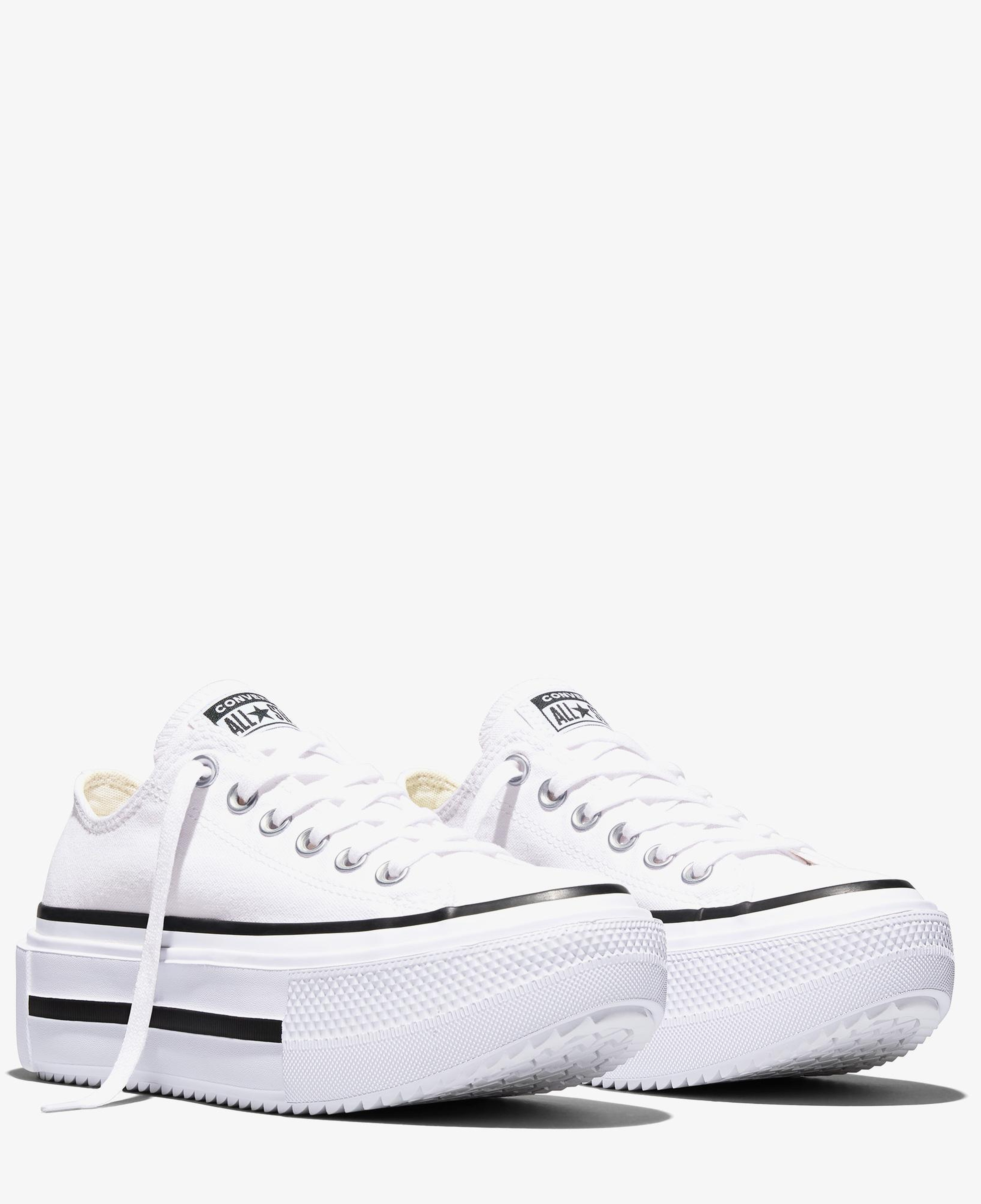 Converse Chuck Taylor All Star Lift Double Stack Unisex Beyaz Sneaker