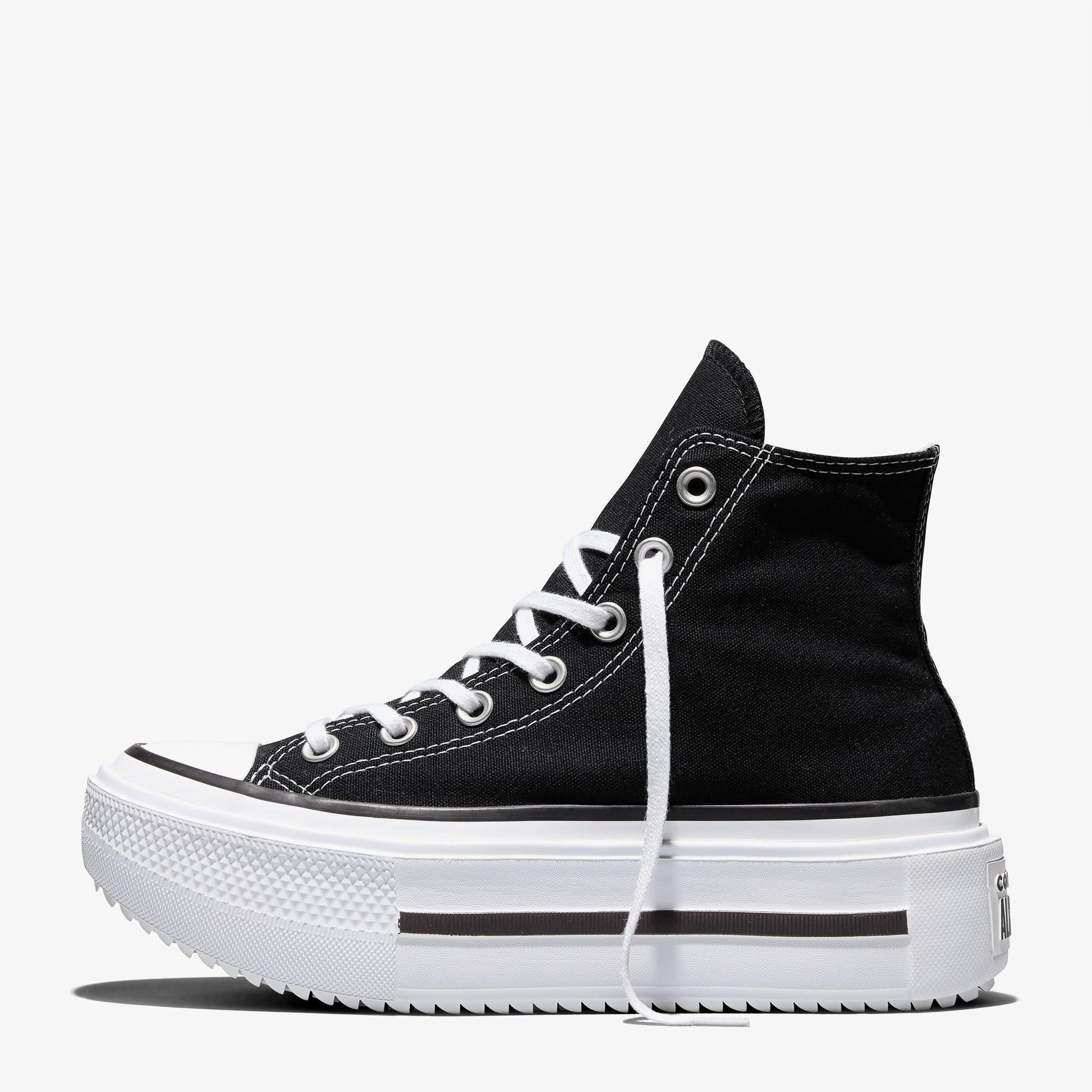 Converse Chuck Taylor All Star Lift Double Stack Unisex Siyah Sneaker