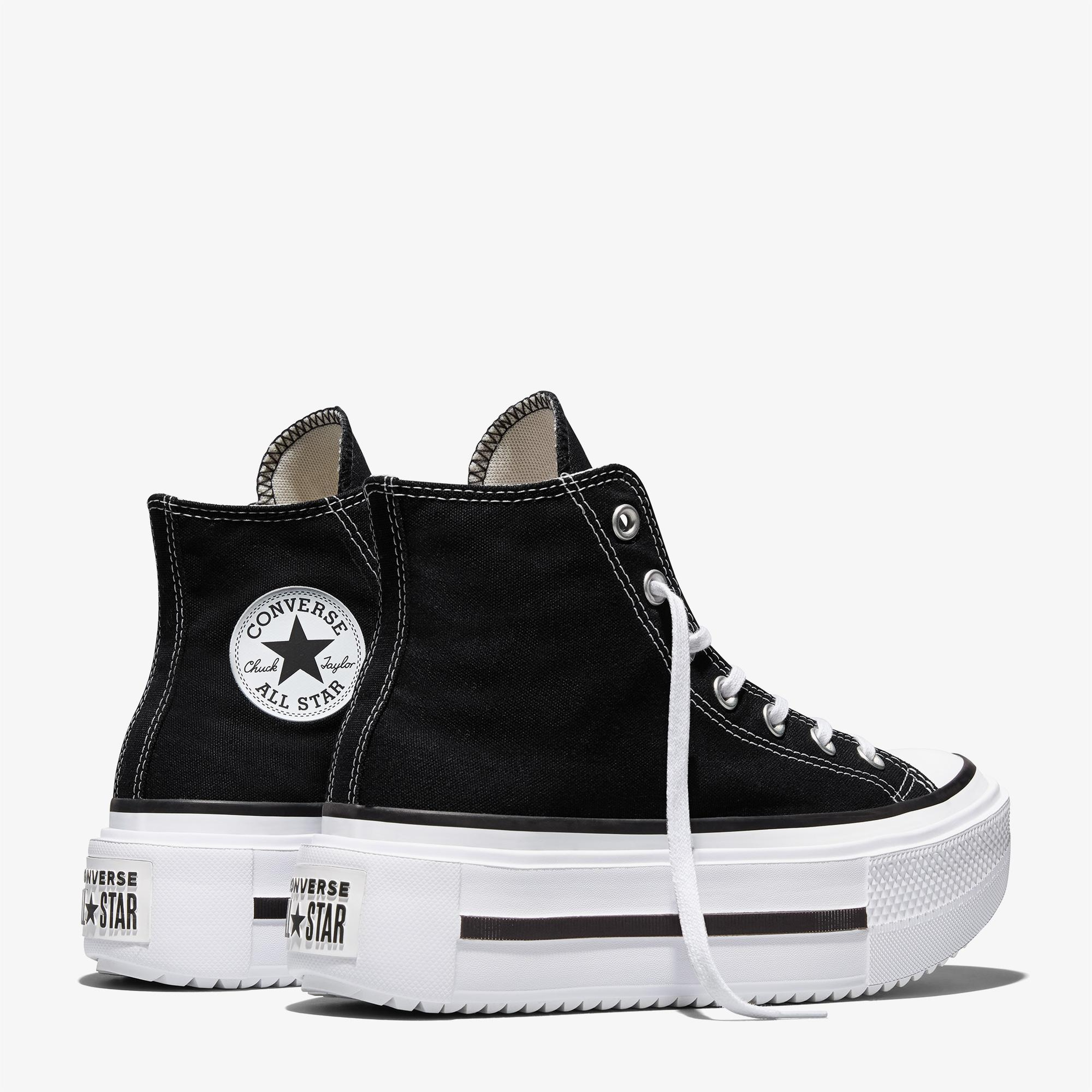 Converse Chuck Taylor All Star Lift Double Stack Unisex Siyah Sneaker