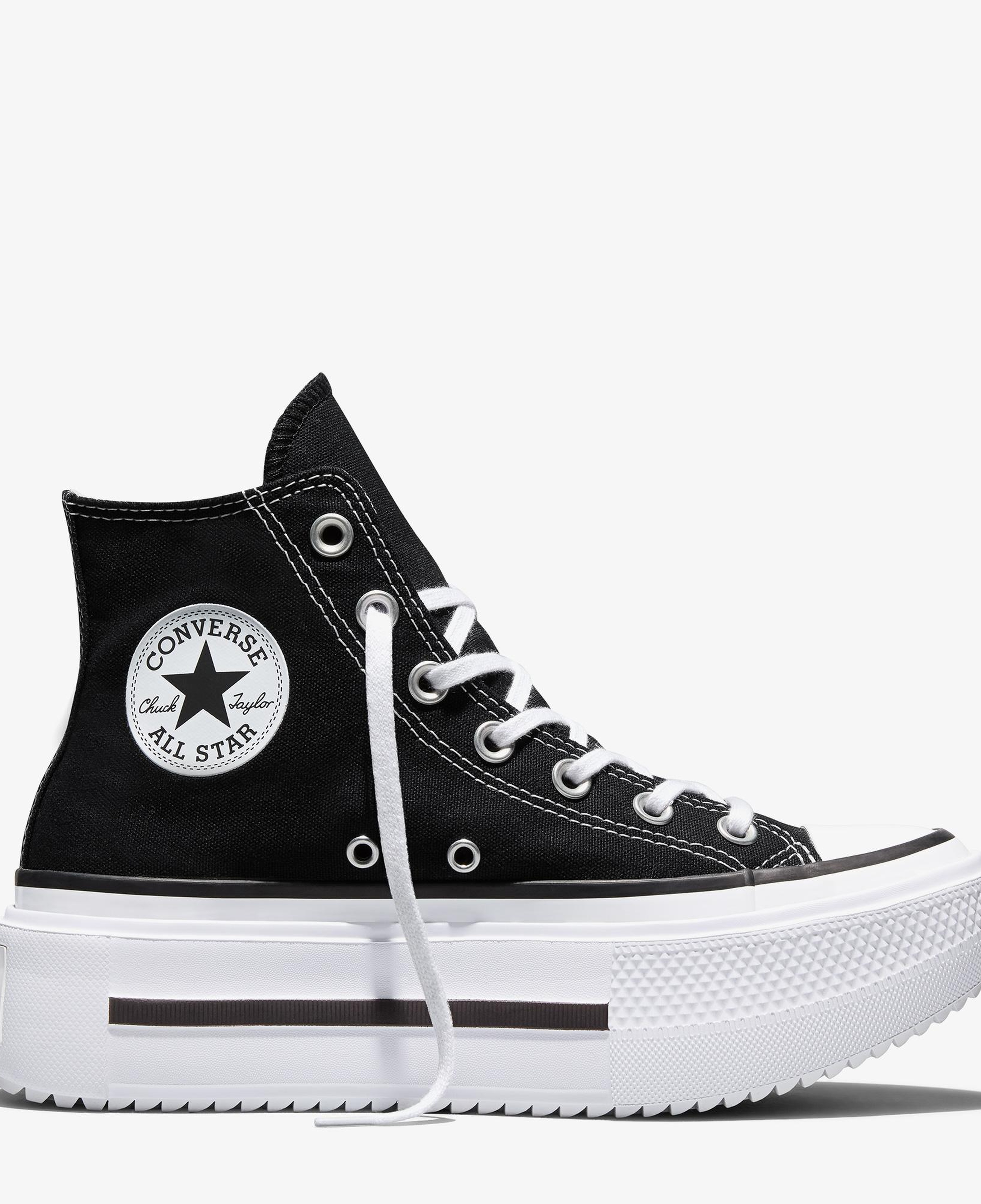 Converse Chuck Taylor All Star Lift Double Stack Unisex Siyah Sneaker