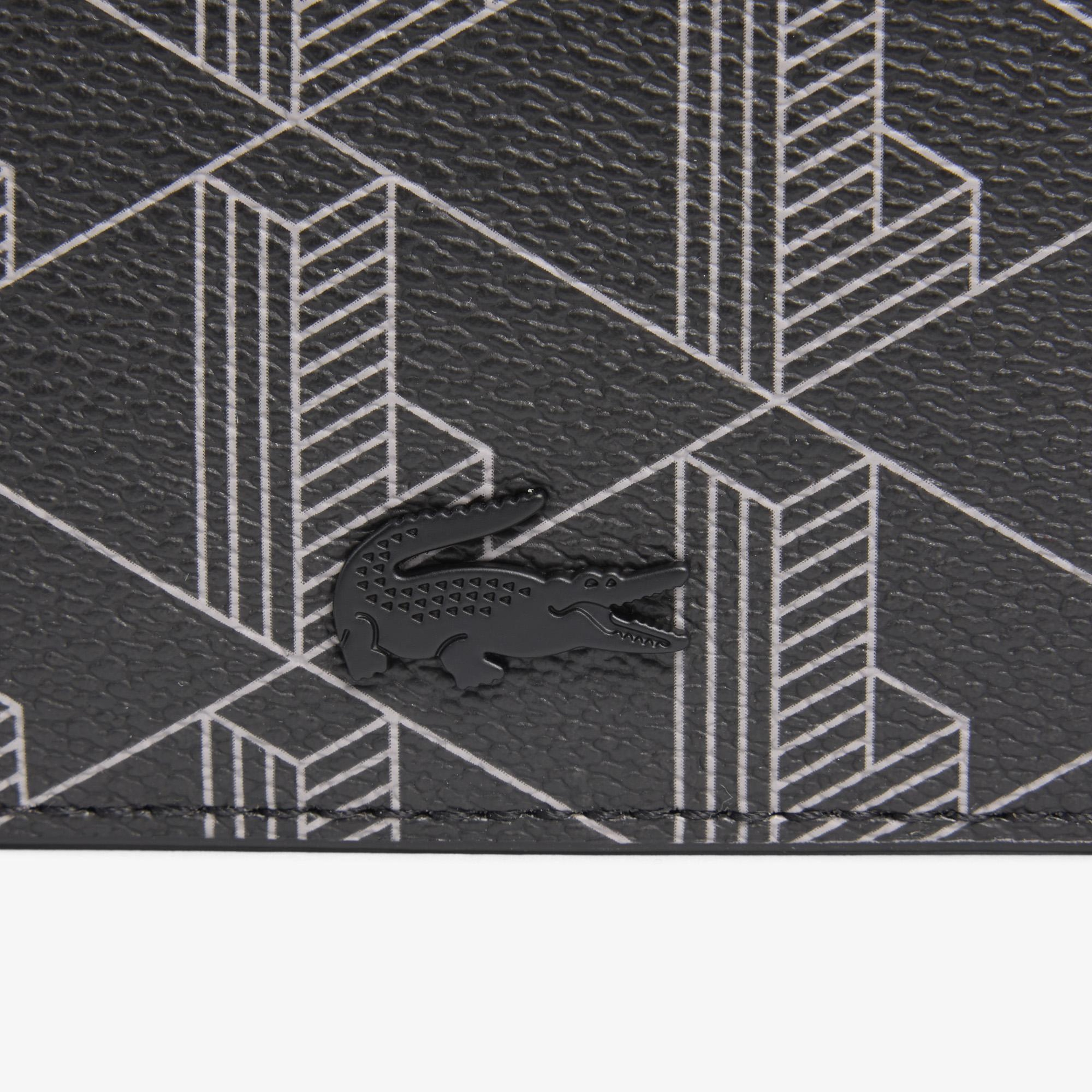 The Blend Erkek Monogram Siyah Cüzdan