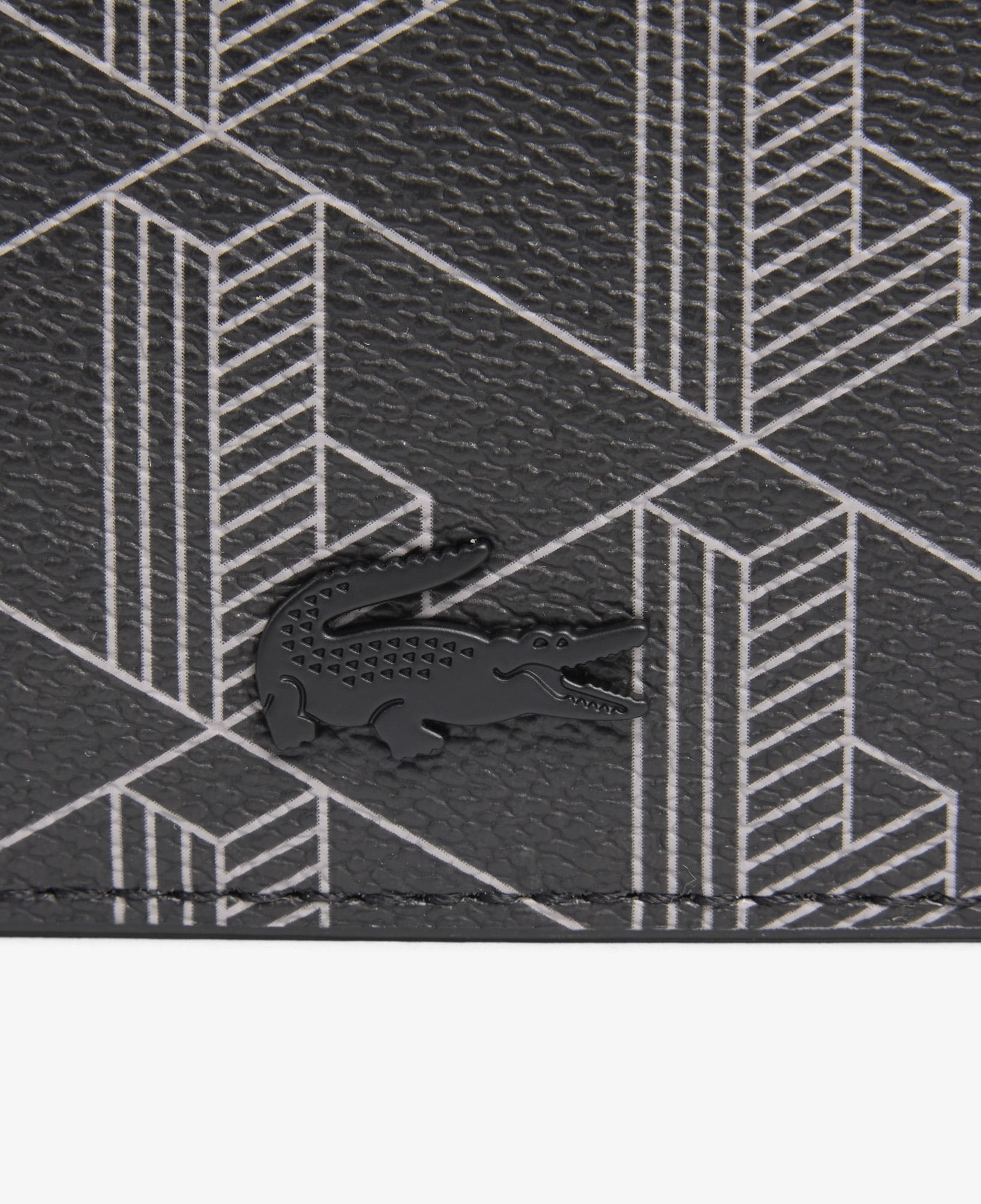 The Blend Erkek Monogram Siyah Cüzdan