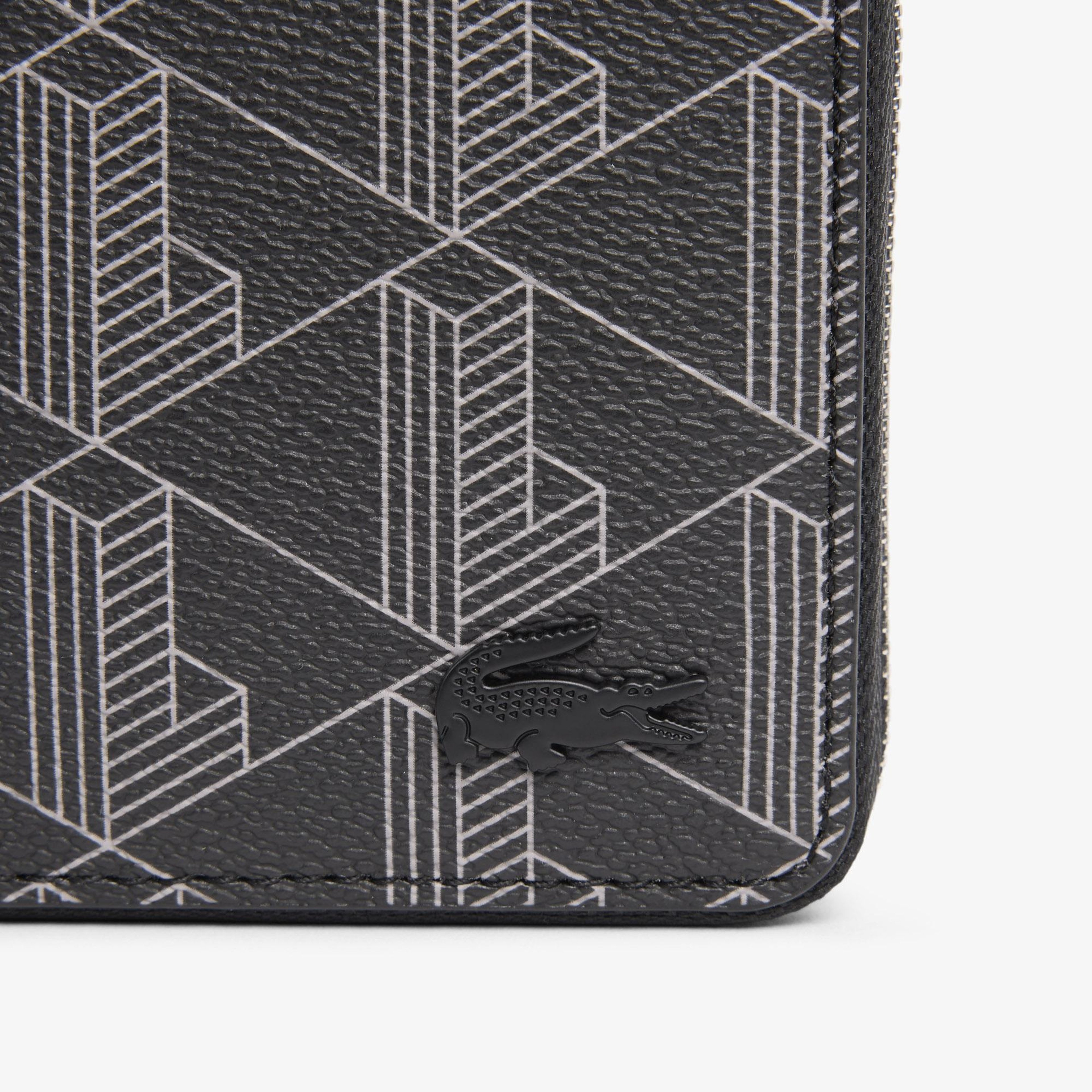 The Blend Erkek Monogram Siyah Cüzdan