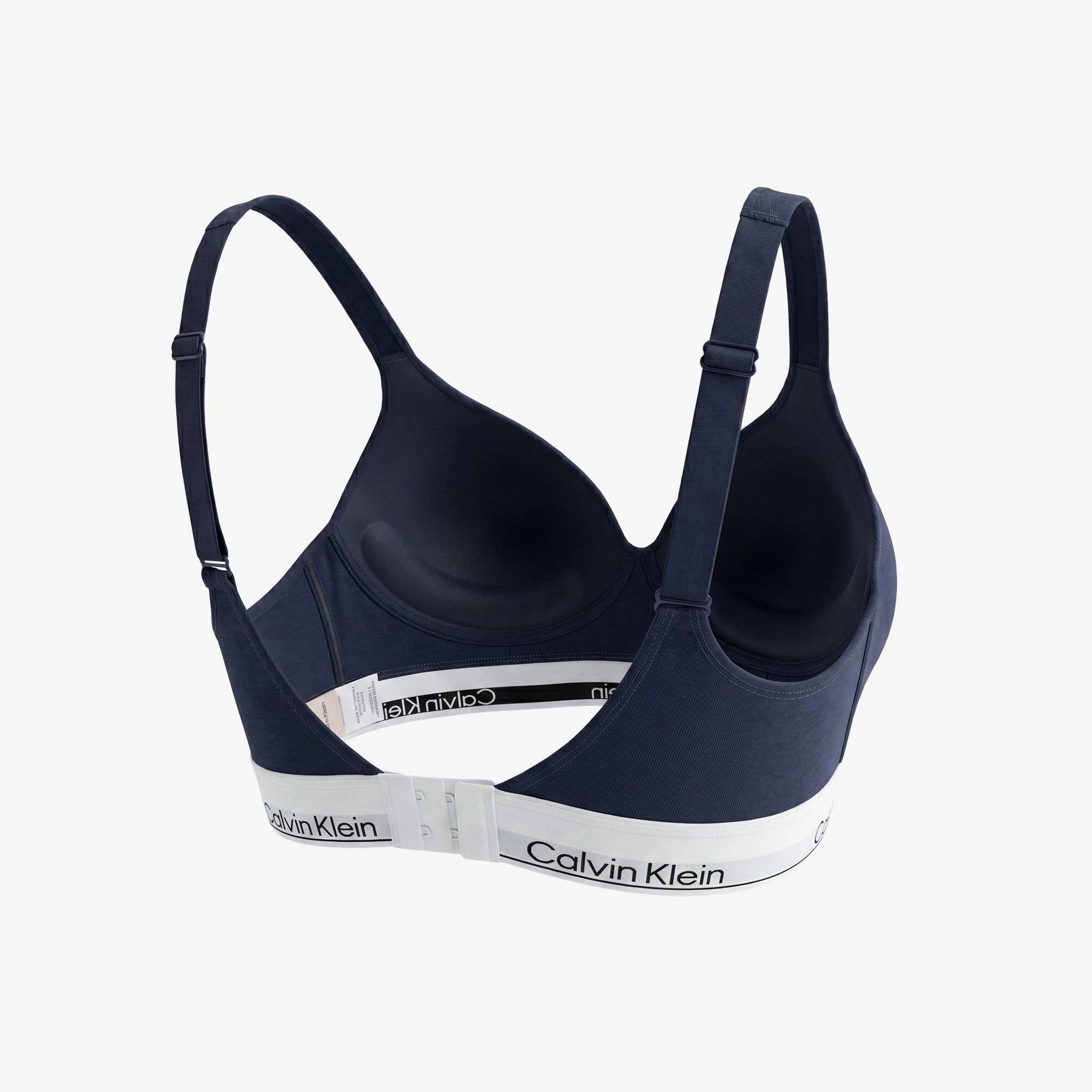 Calvin Klein Lift Modal Kadın Mavi Spor Sütyeni