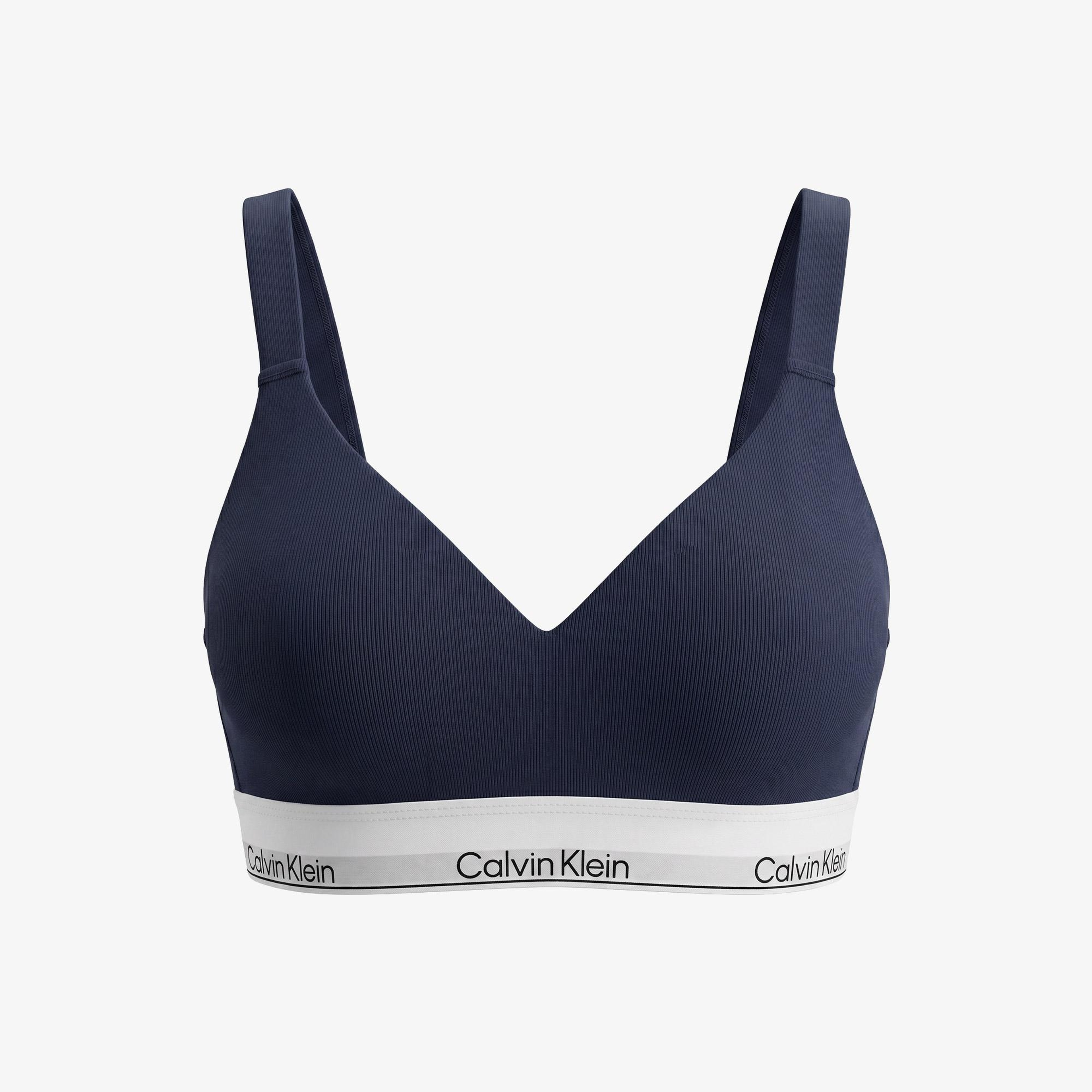 Calvin Klein Lift Modal Kadın Mavi Spor Sütyeni