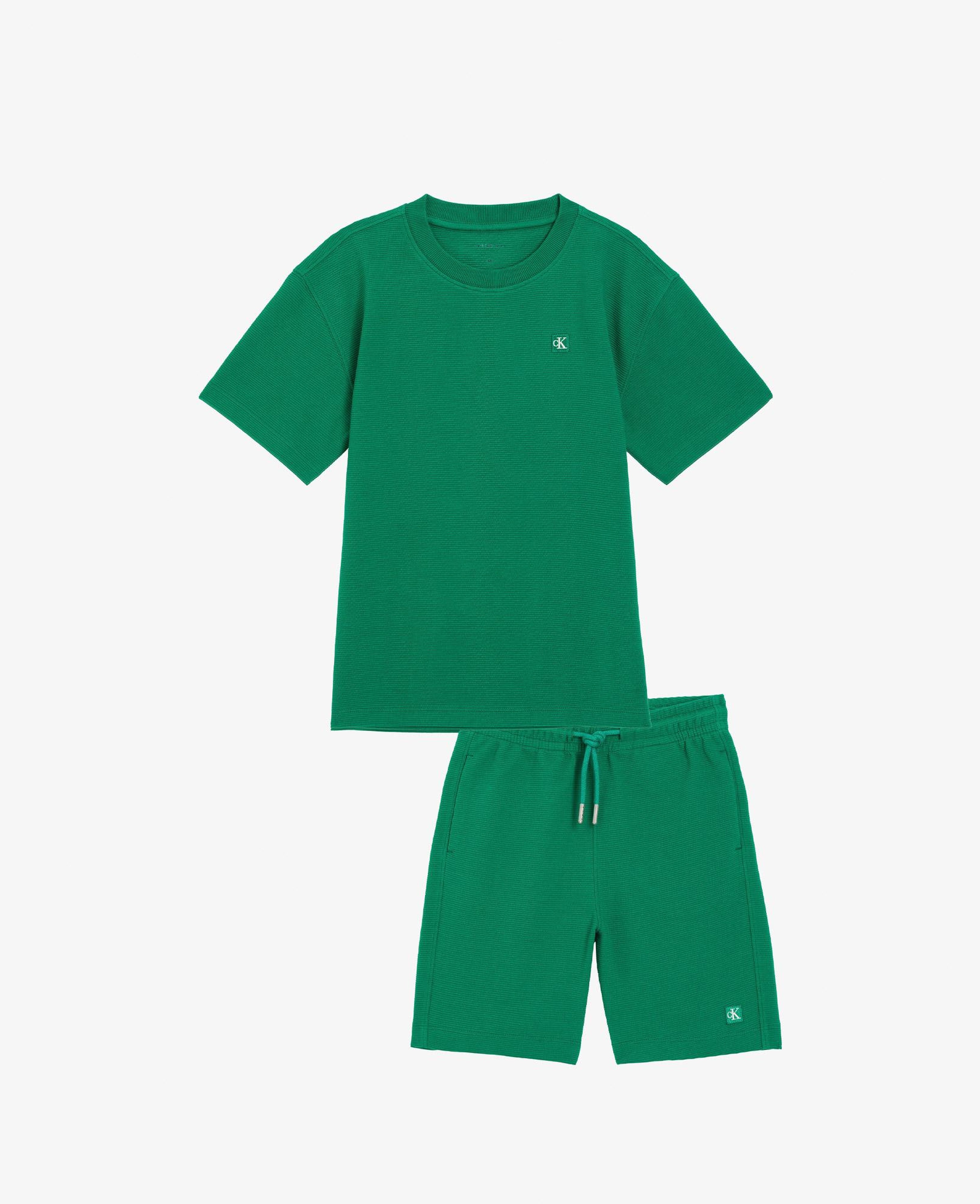 Calvin Klein Ottoman Modal Yeşil Bebek Takımı
