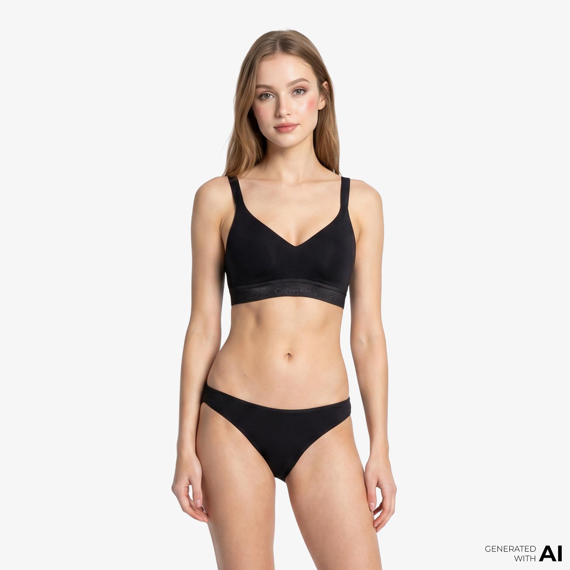 Calvin Klein Lift Modal Kadın Siyah Bra