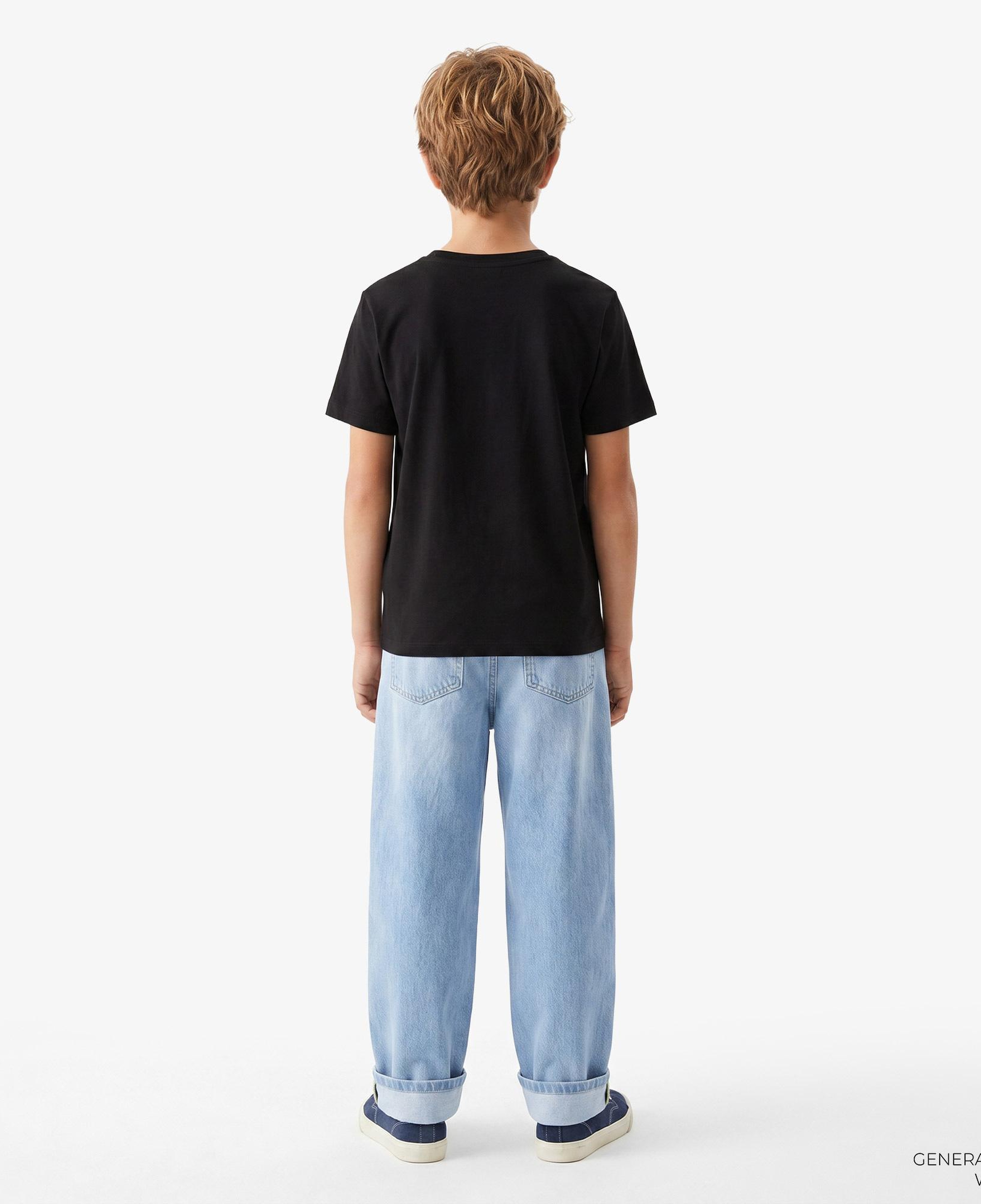 Calvin Klein Monogram Çocuk Siyah T-Shirt