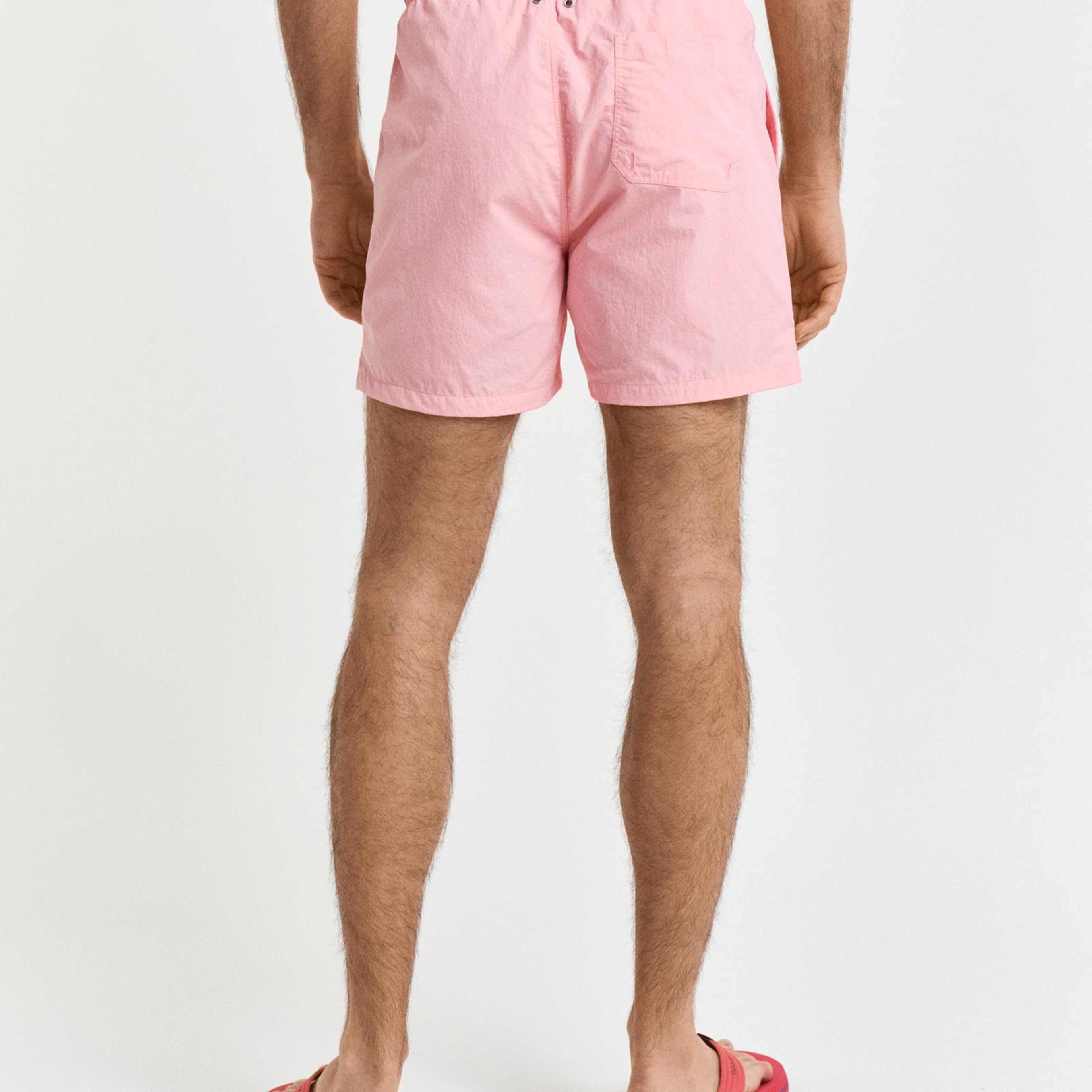 GANT Erkek Pembe Regular Fit Deniz Şortu
