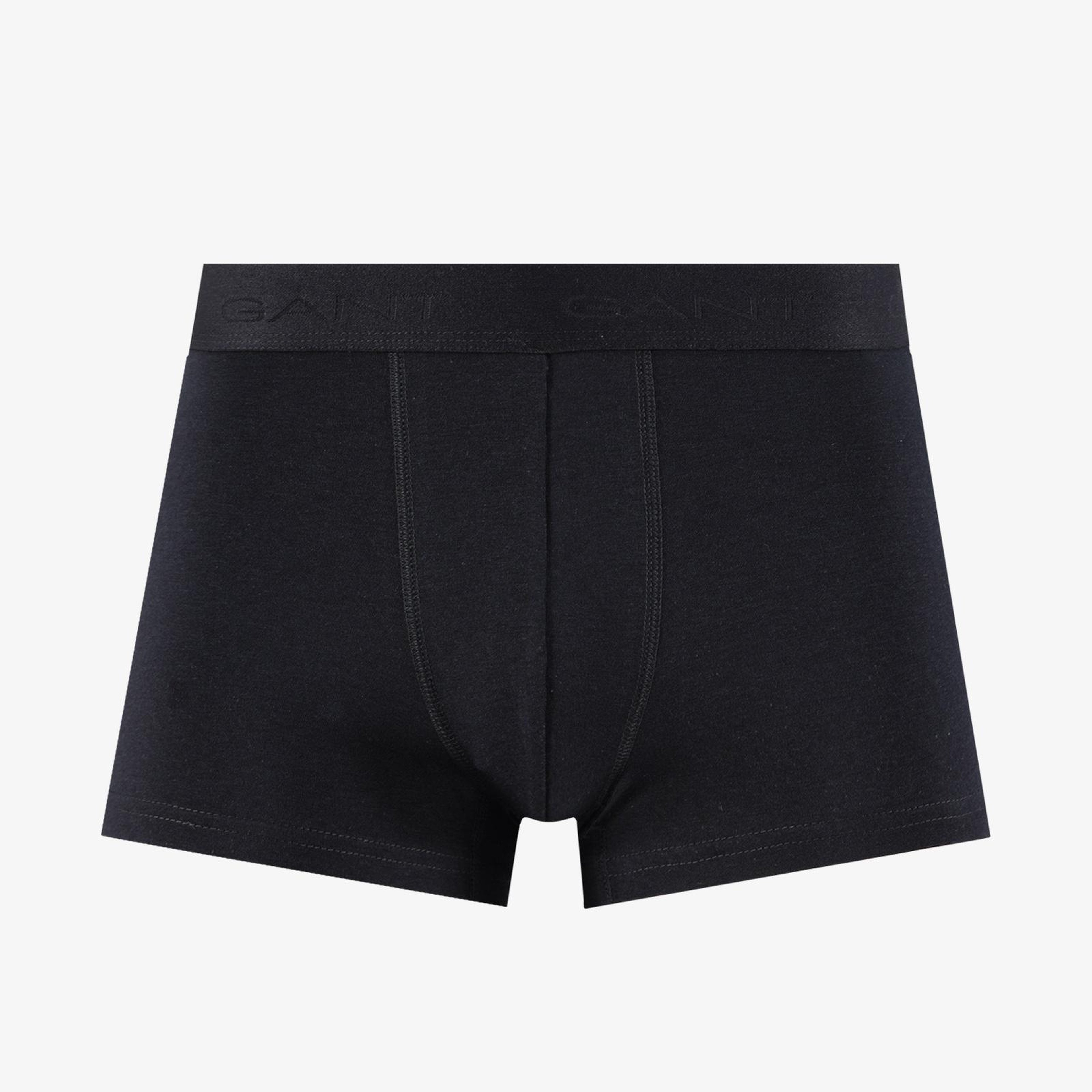 GANT Erkek Siyah 3'lü Logolu Boxer