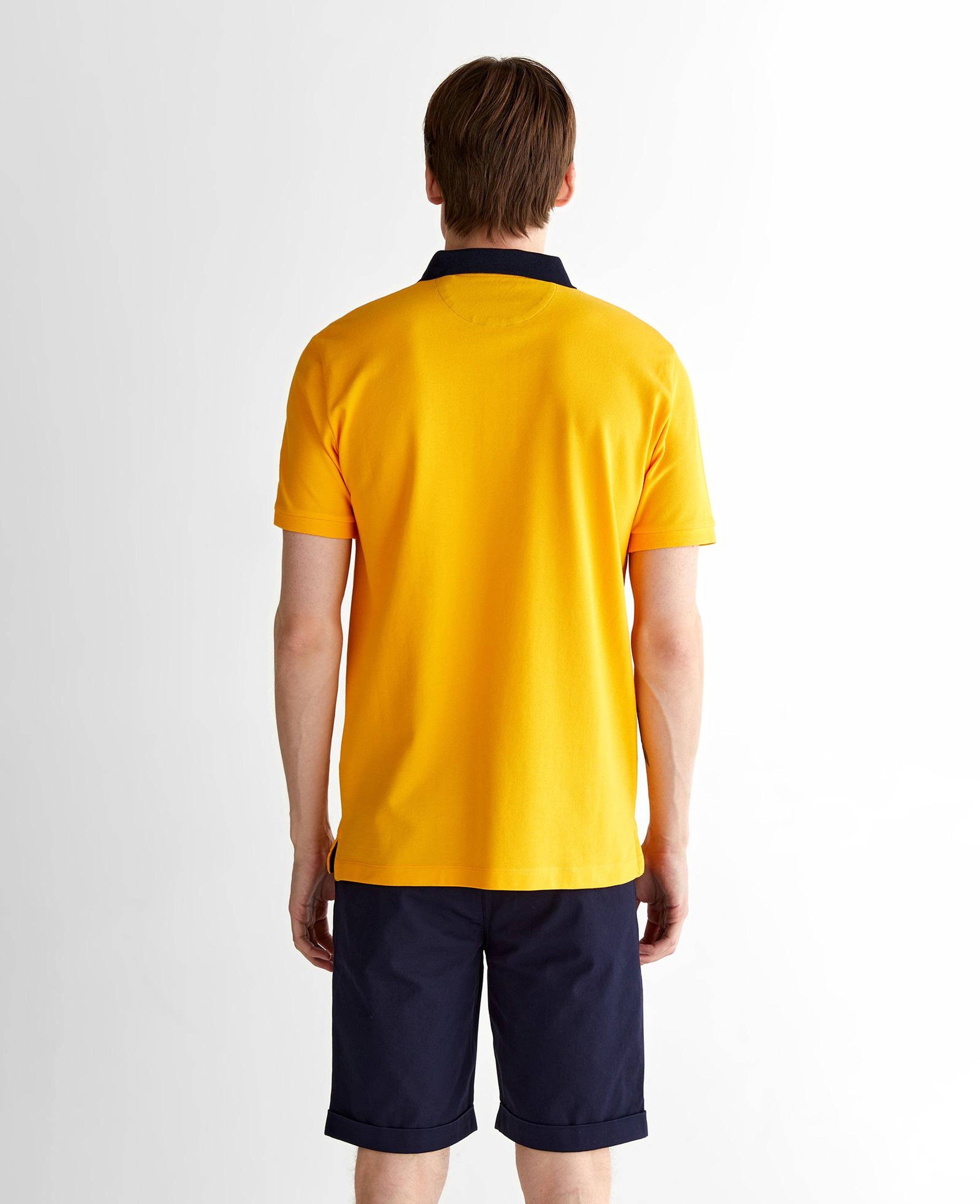 GANT Erkek Sarı Regular Fit Polo
