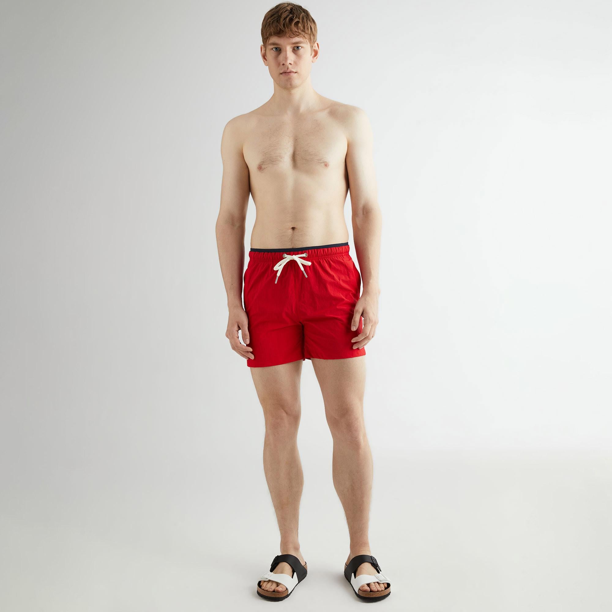 GANT Erkek Kırmızı Regular Fit Deniz Şortu