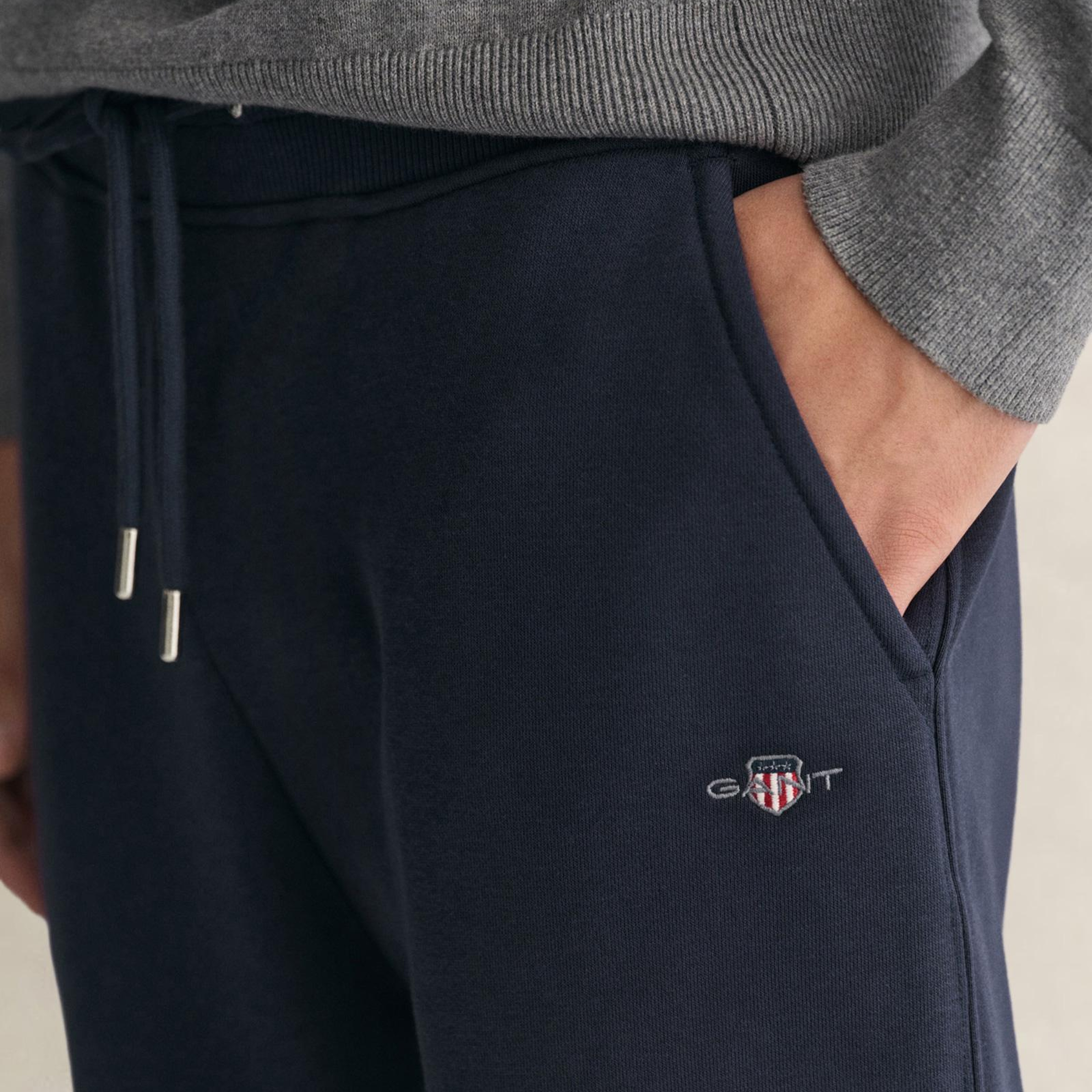 Gant Erkek Lacivert Regular Fit Eşofman Altı