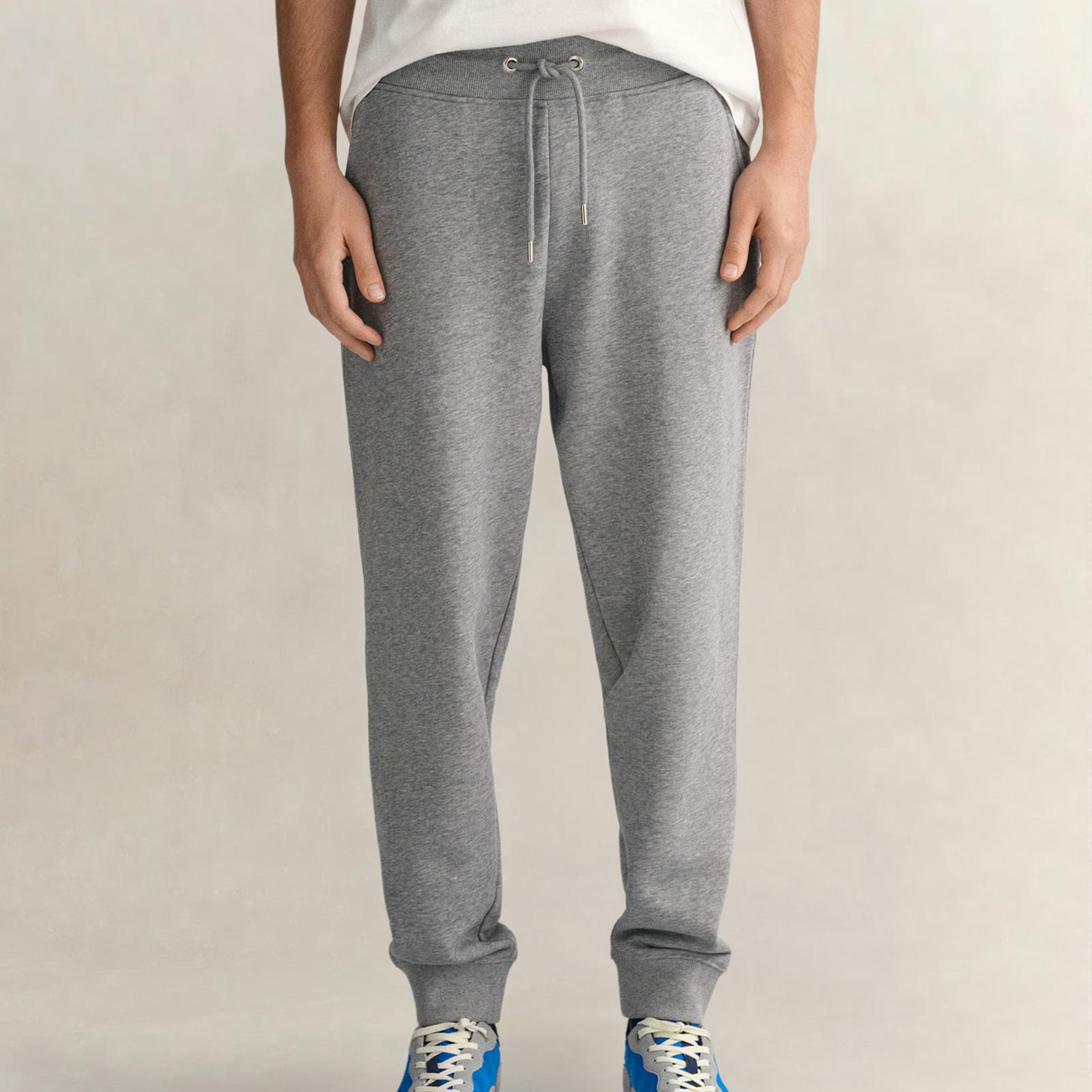 GANT Erkek Gri Regular Fit Eşofman Altı
