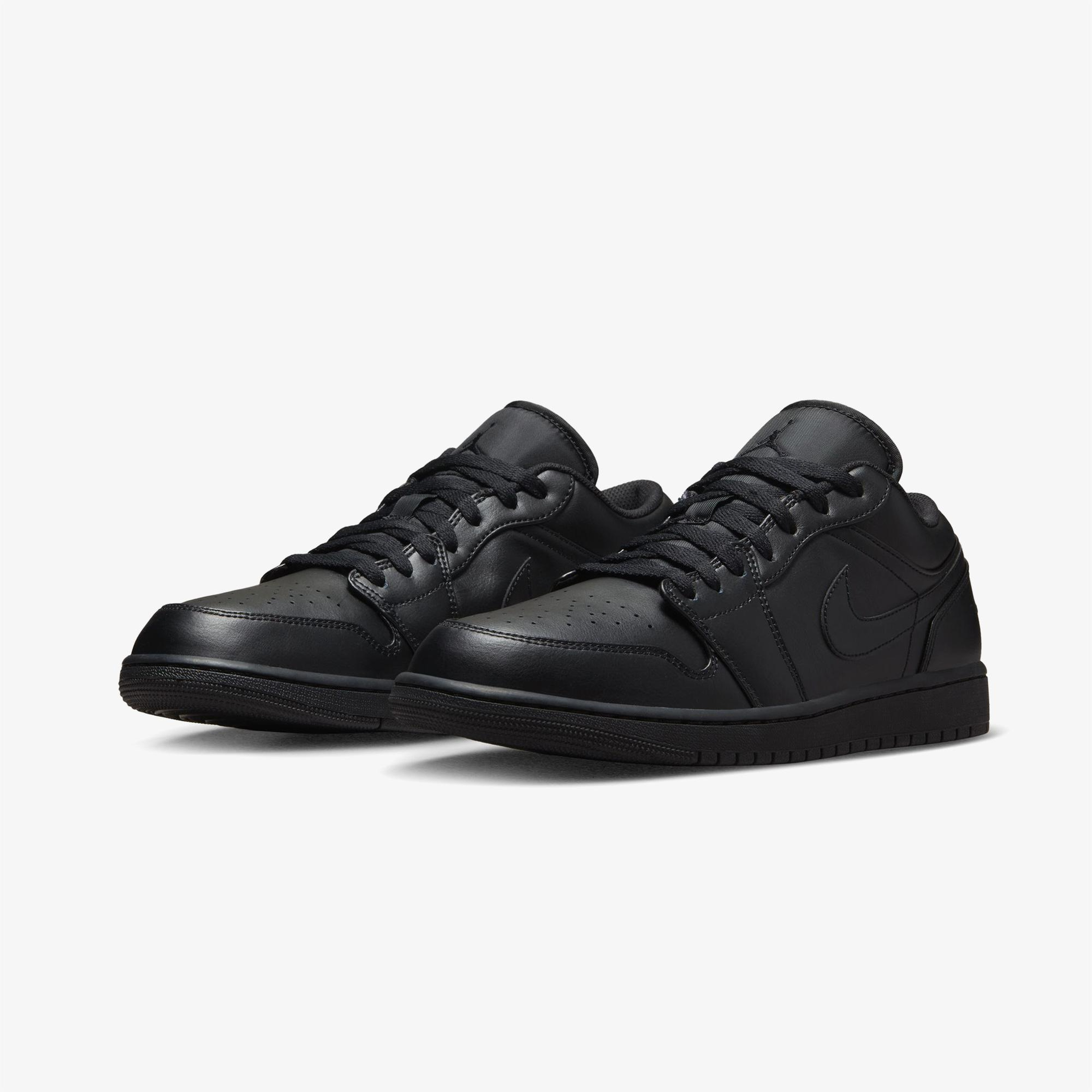 Jordan Air 1 Low Erkek Siyah Spor Ayakkabı