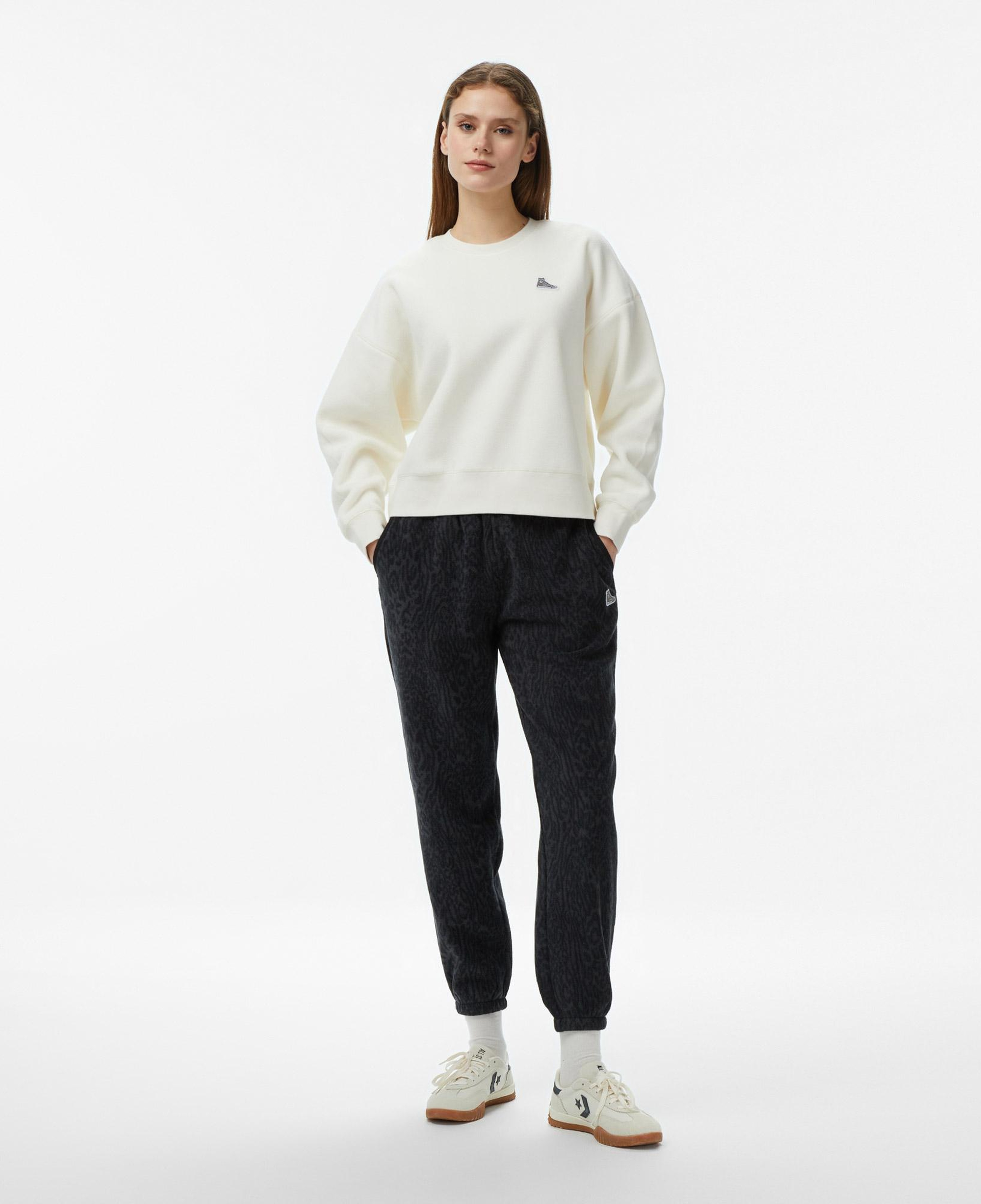Converse Kadın Krem Sweatshirt