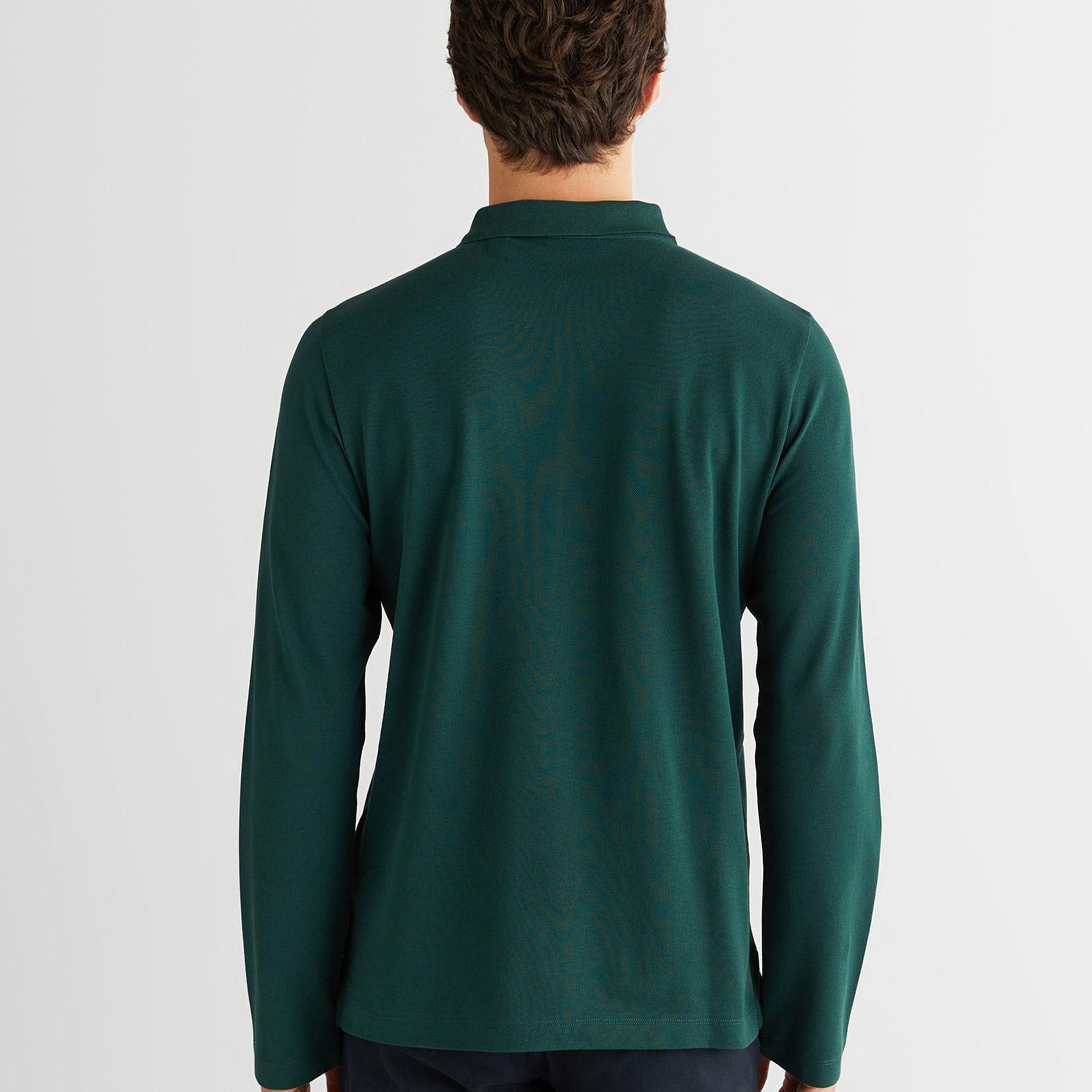 GANT Erkek Yeşil Regular Fit Polo Yaka Polo