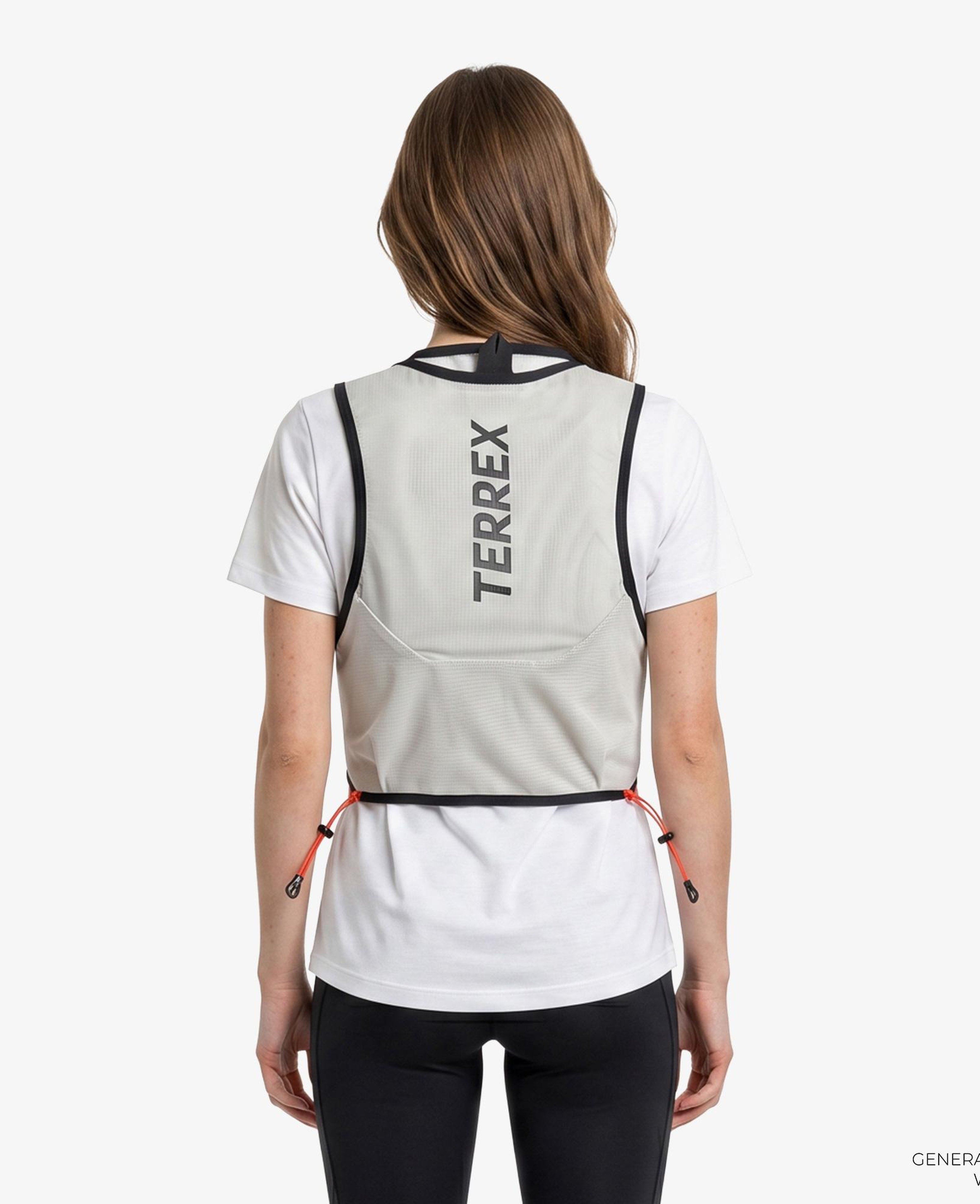 adidas Terrex Trail Techrock 5 L Unisex Gri Yelek