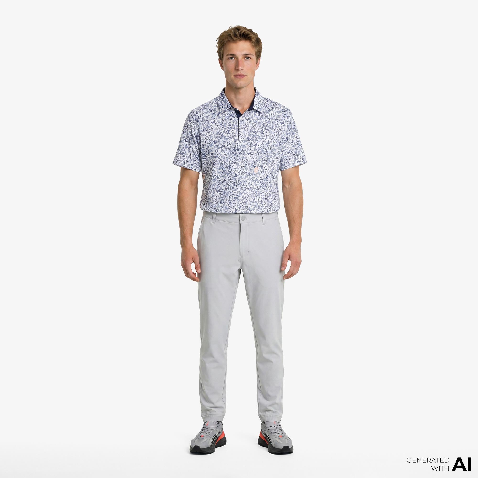 Puma Dealer Erkek Gri Golf Pantolonu