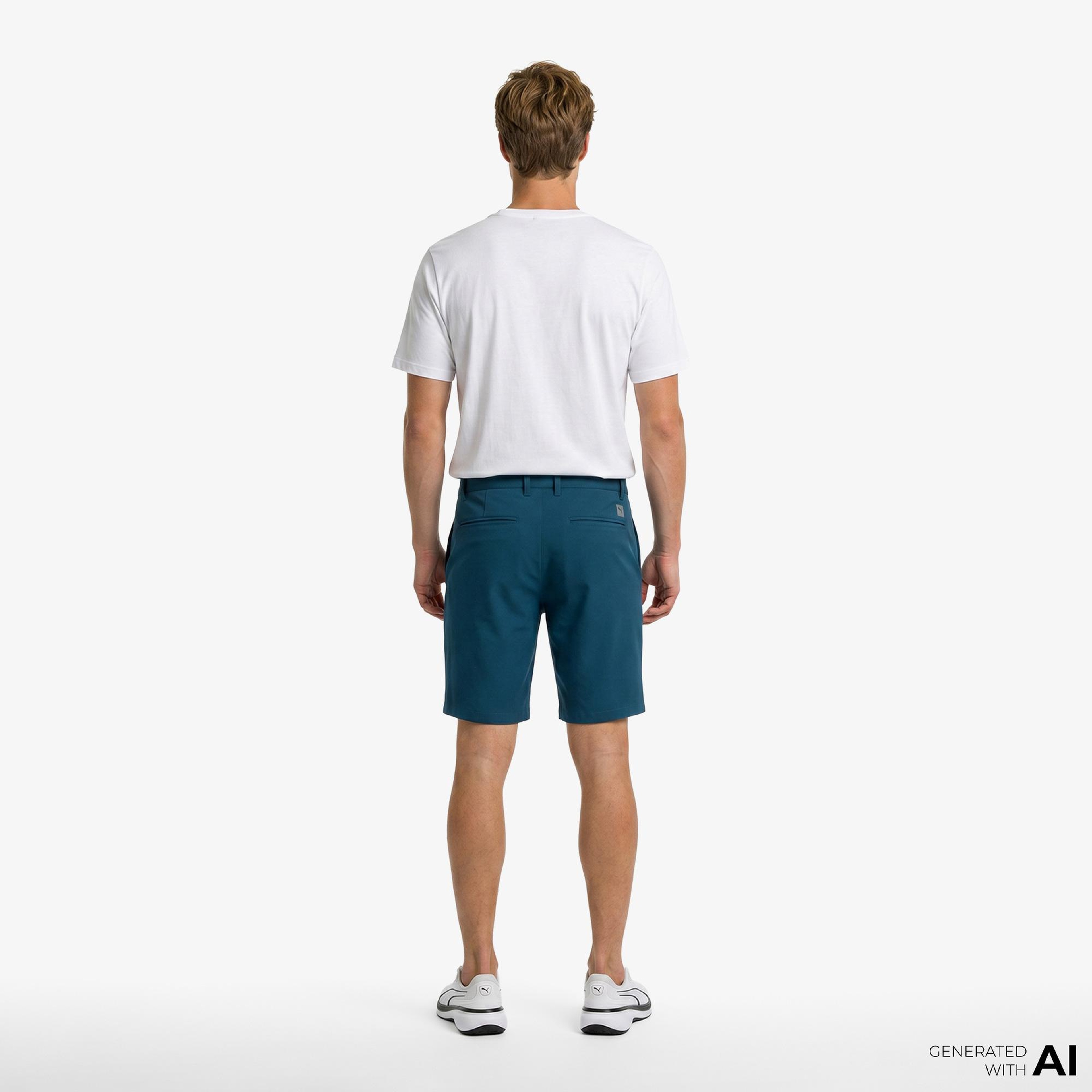 Puma Dealer 10 Erkek Mavi Golf Şortu