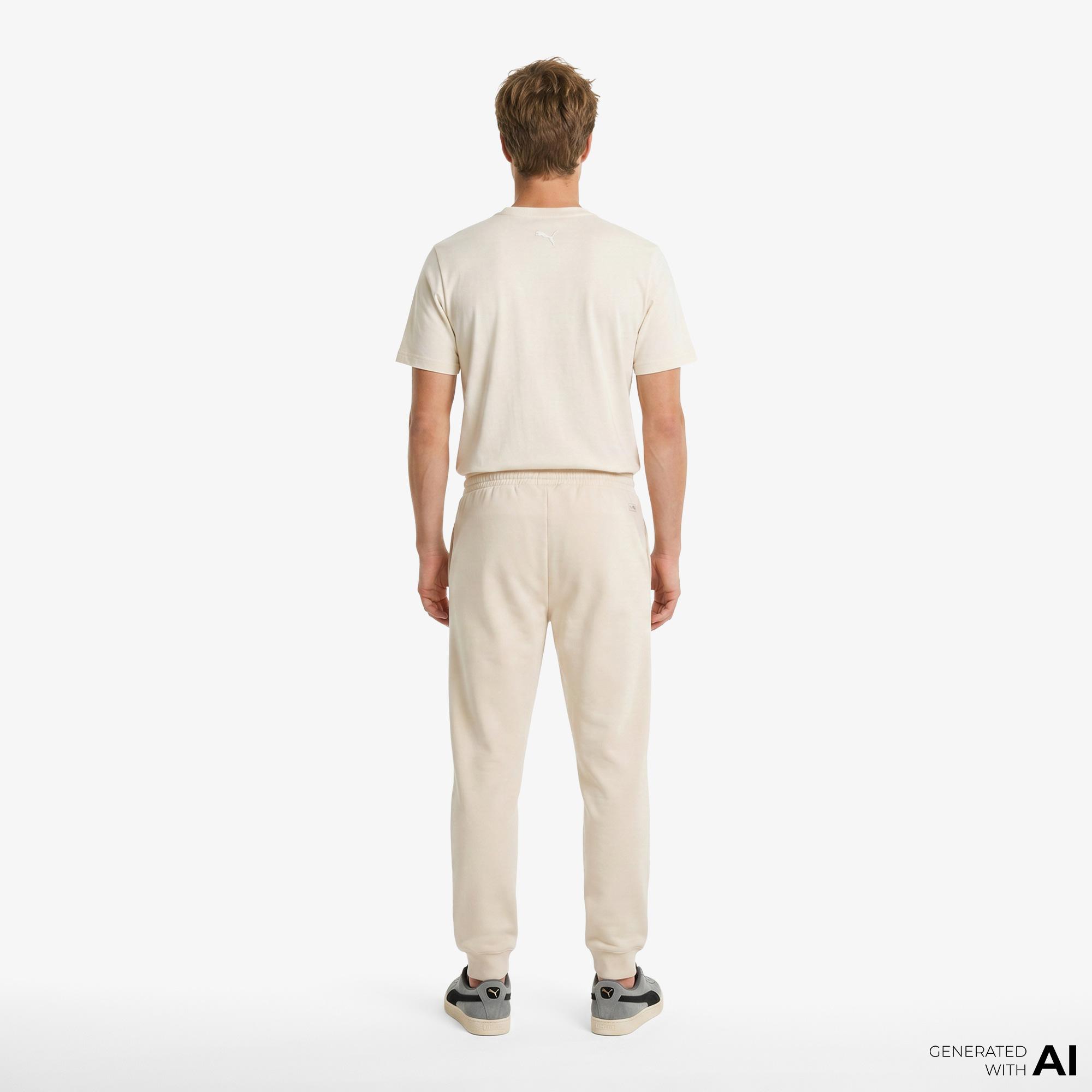 Puma Ess Elevated Sweats Tr Erkek Krem Eşofman Altı