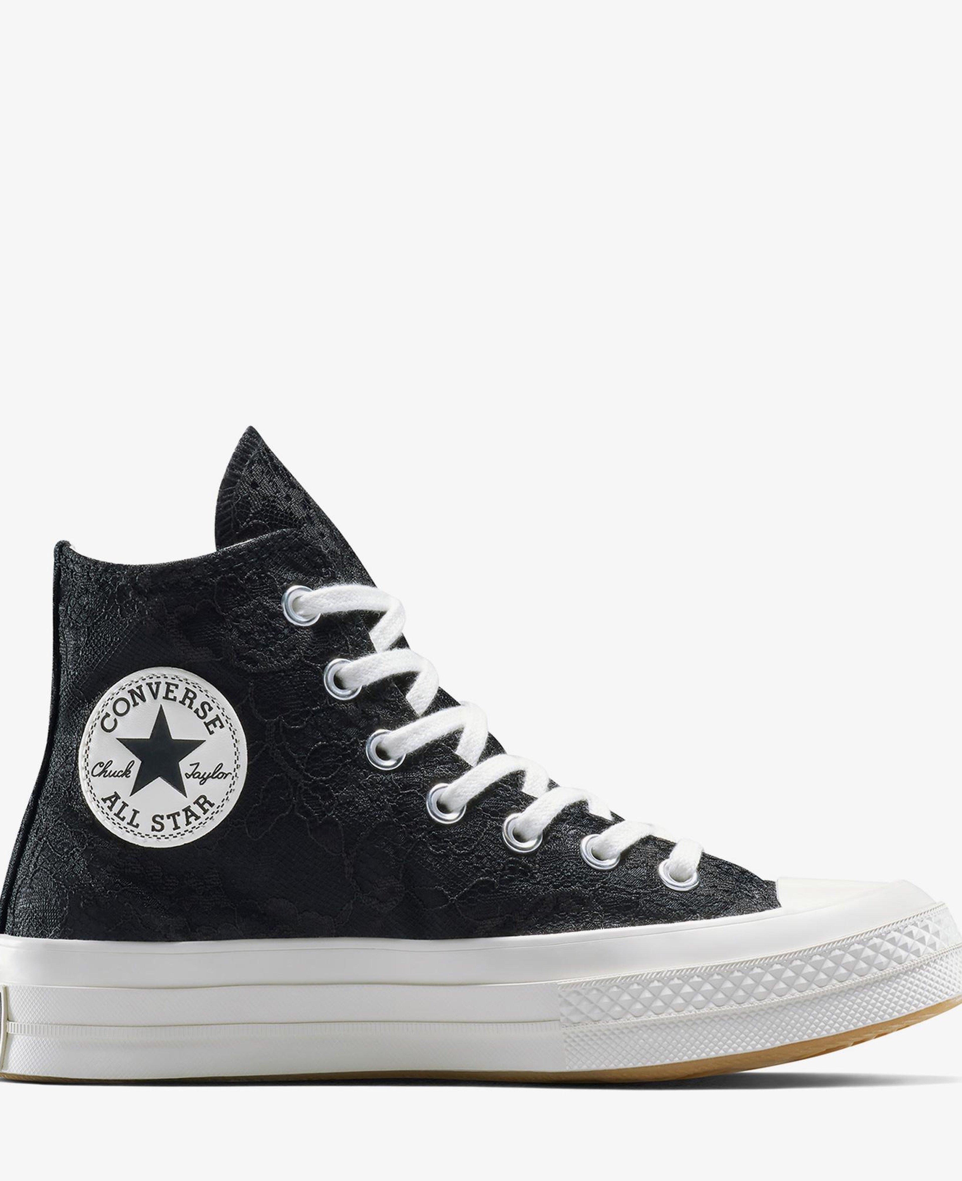 Converse Chuck 70 Kadın Dantelli Siyah Sneaker