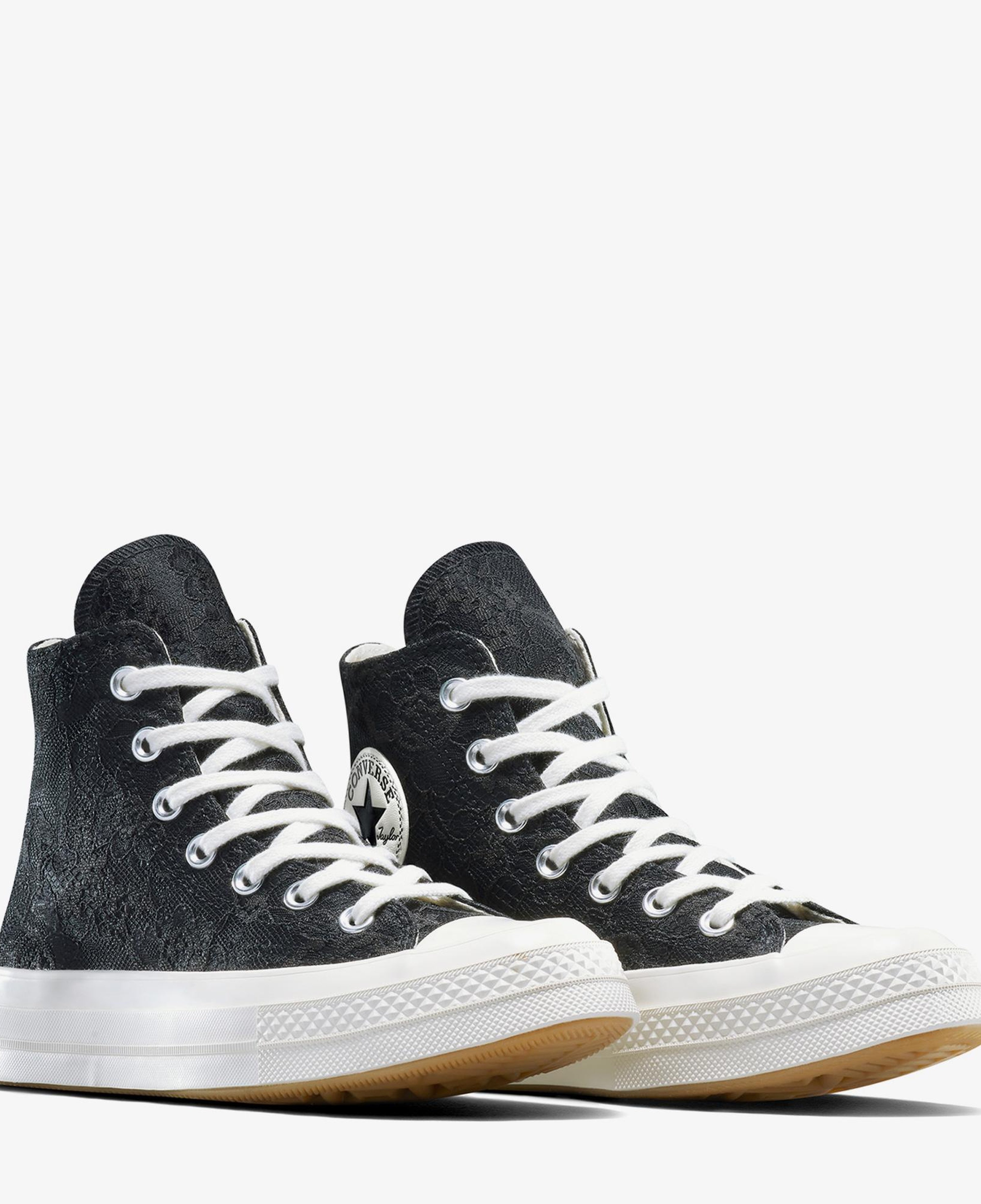 Converse Chuck 70 Kadın Dantelli Siyah Sneaker