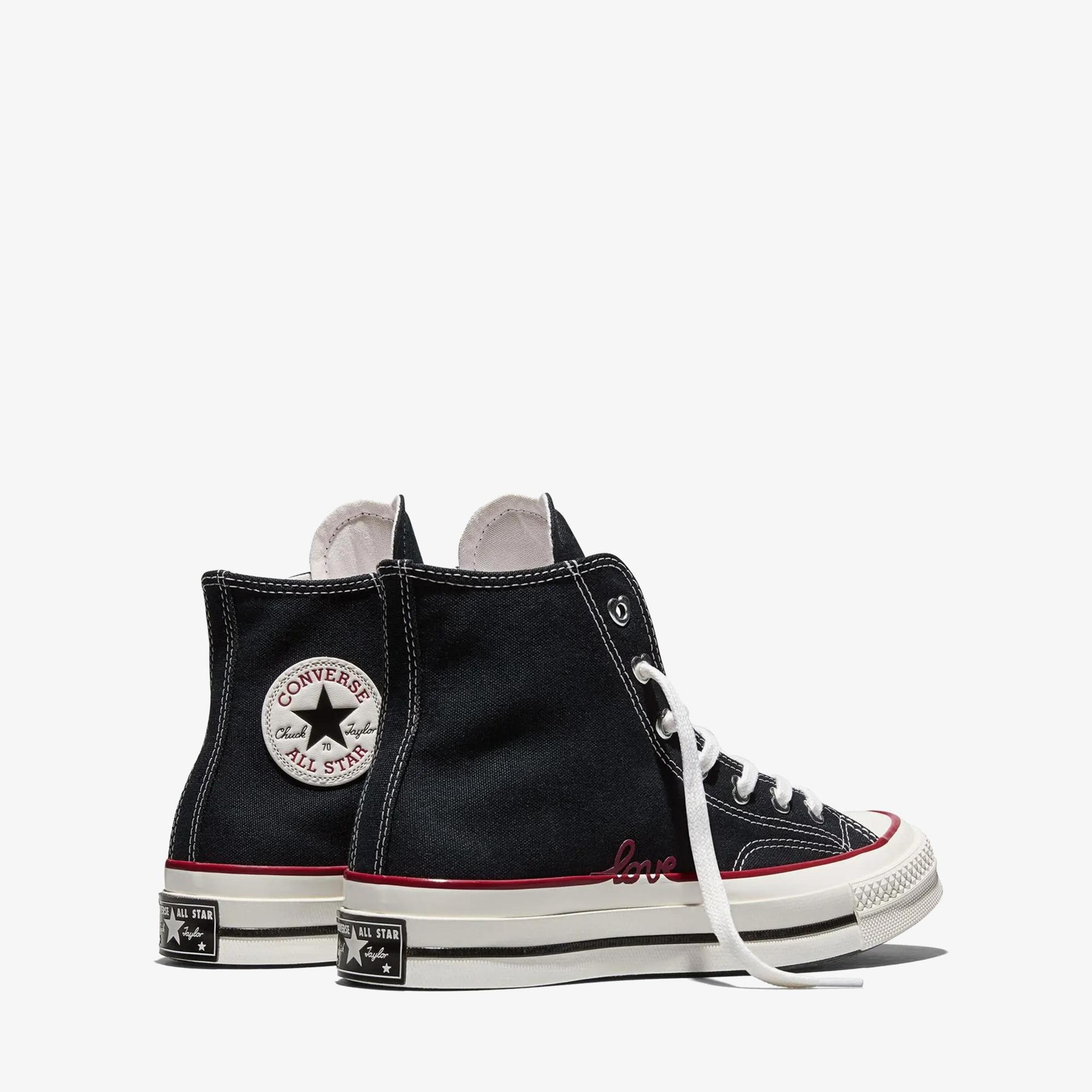 Converse Valentine's Day Chuck 70 Unisex Siyah Sneaker