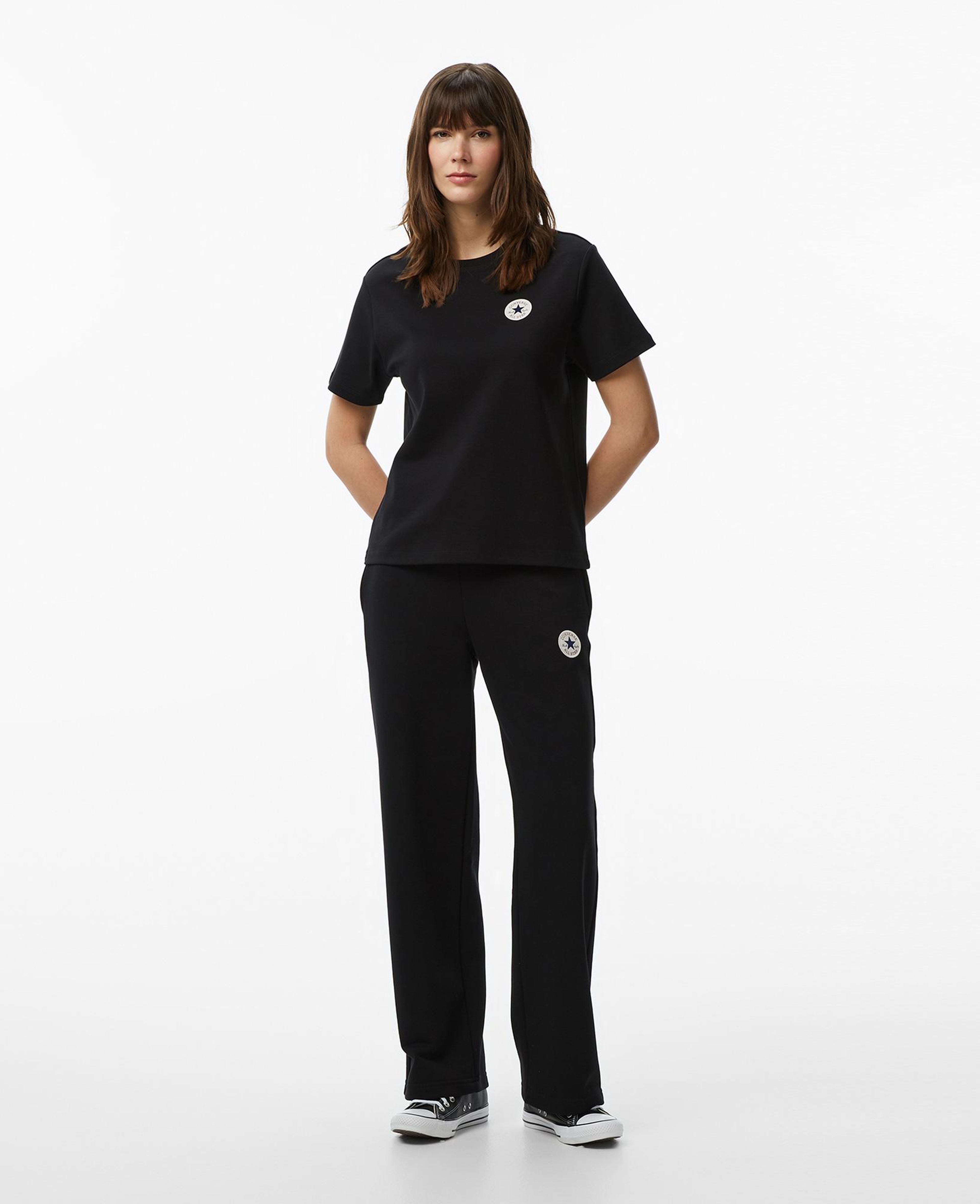 Converse Kadın Siyah T-Shirt