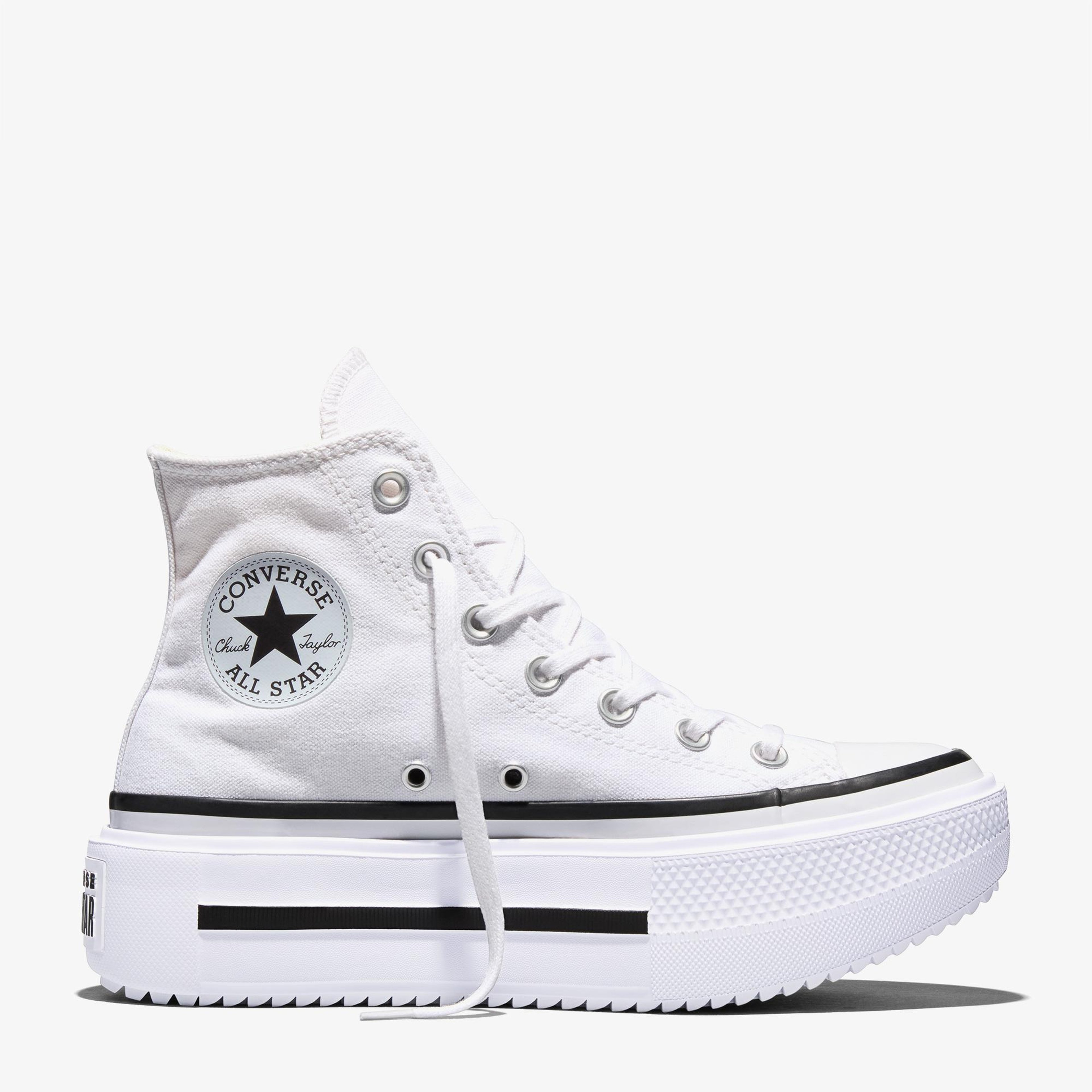 Converse Chuck Taylor All Star Lift Double Stack Unisex Beyaz Sneaker