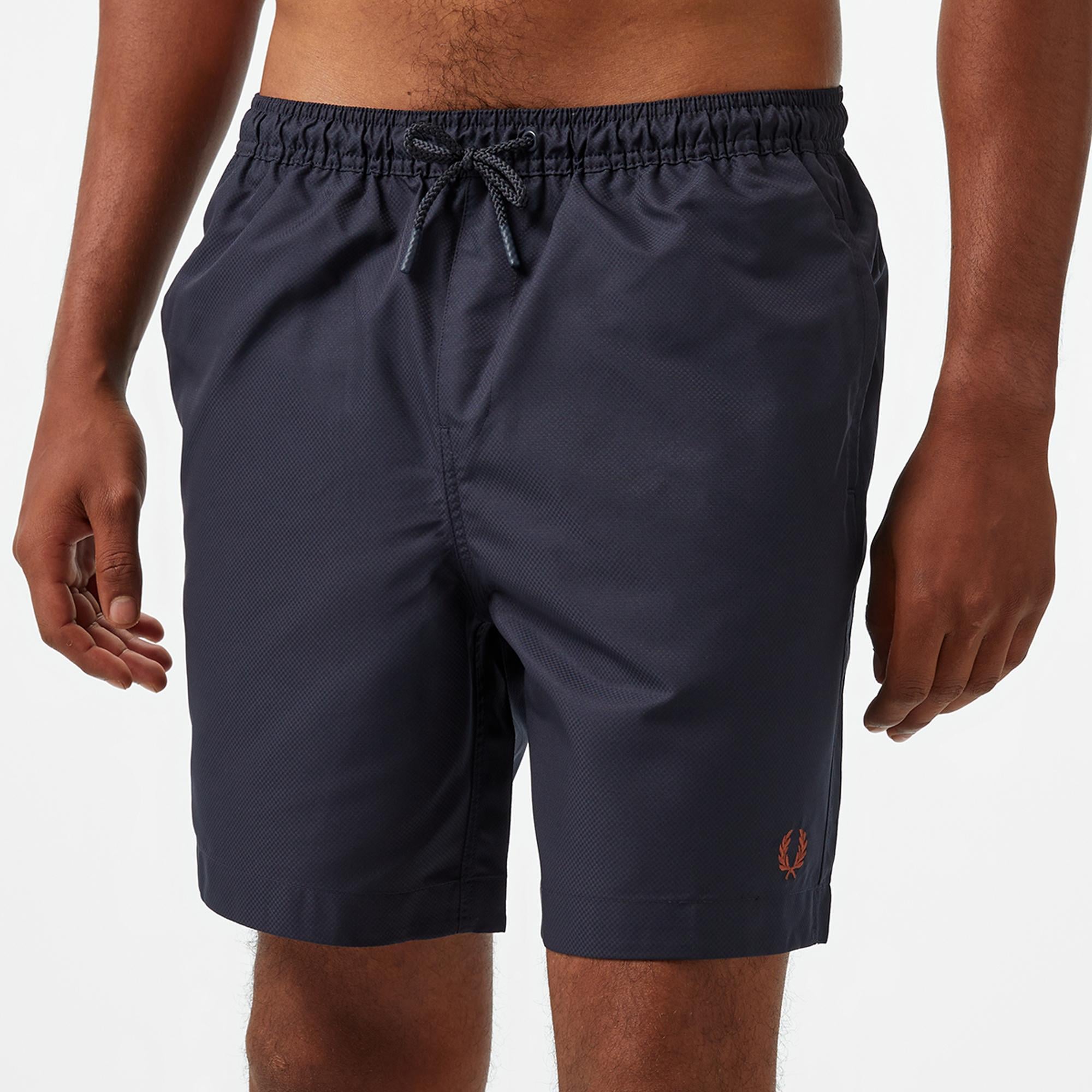 Fred Perry Classic Erkek Lacivert Mayo Şort