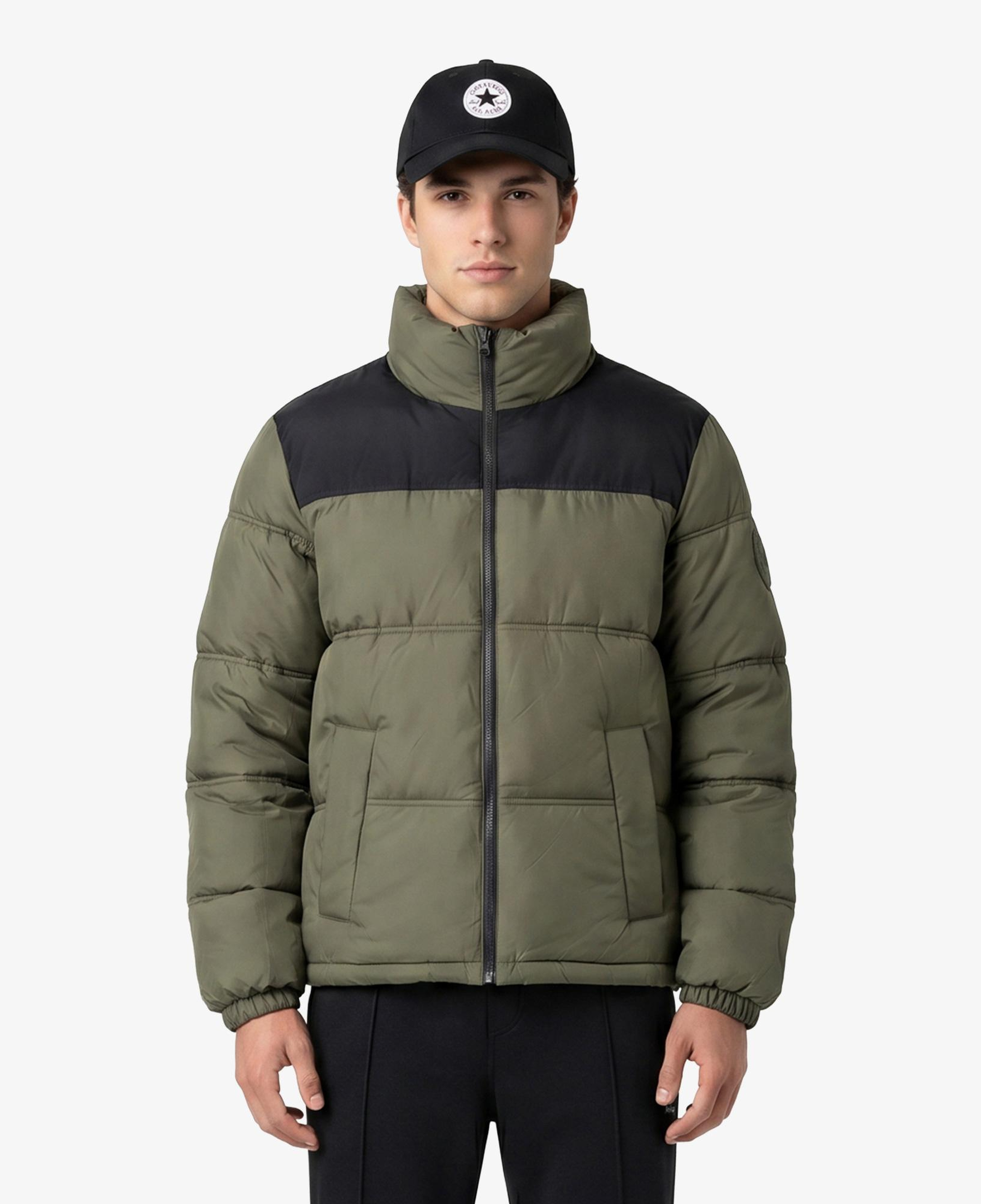 Converse Erkek Haki Puffer Mont