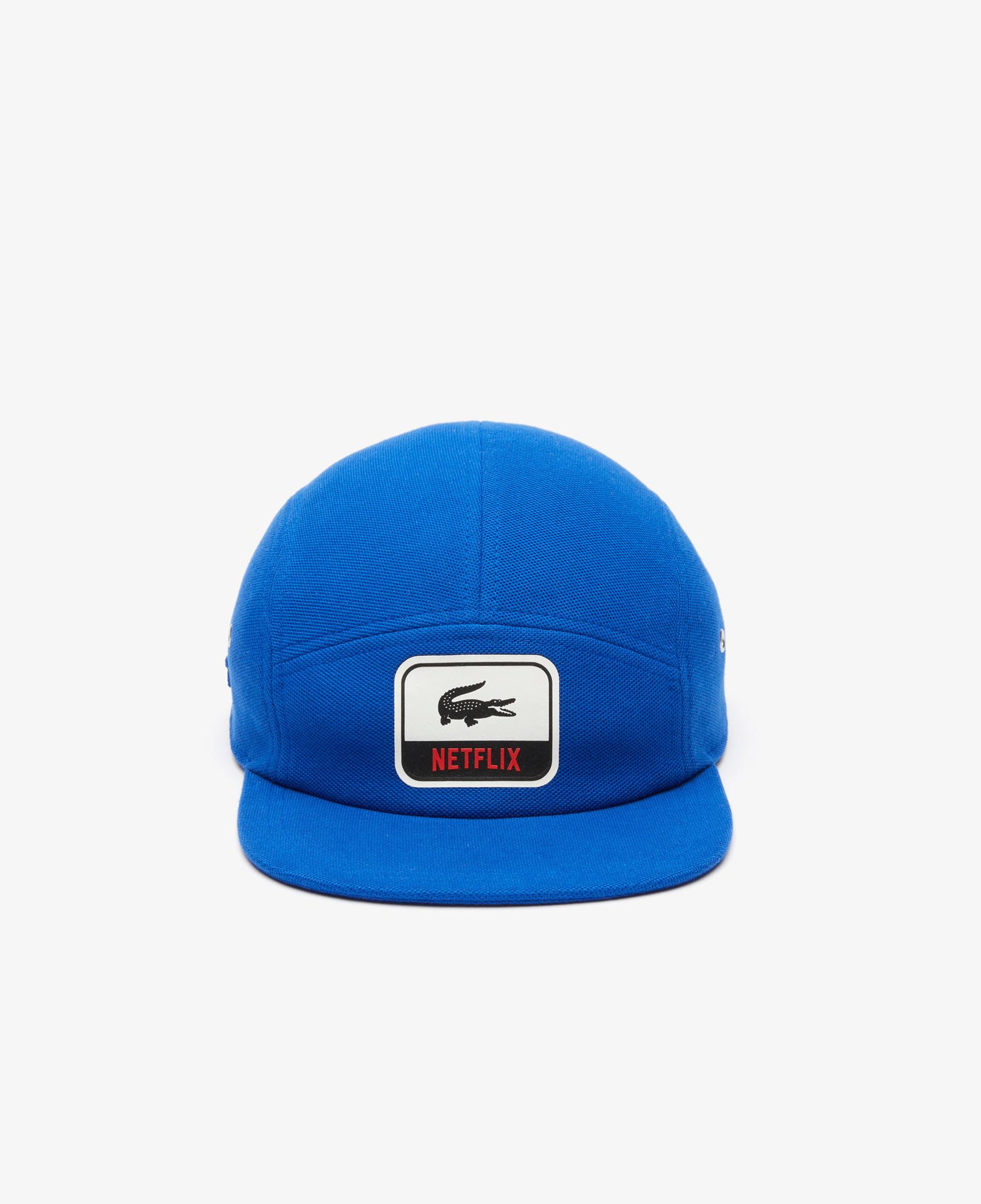 Netflix Erkek Baskılı Mavi Şapka