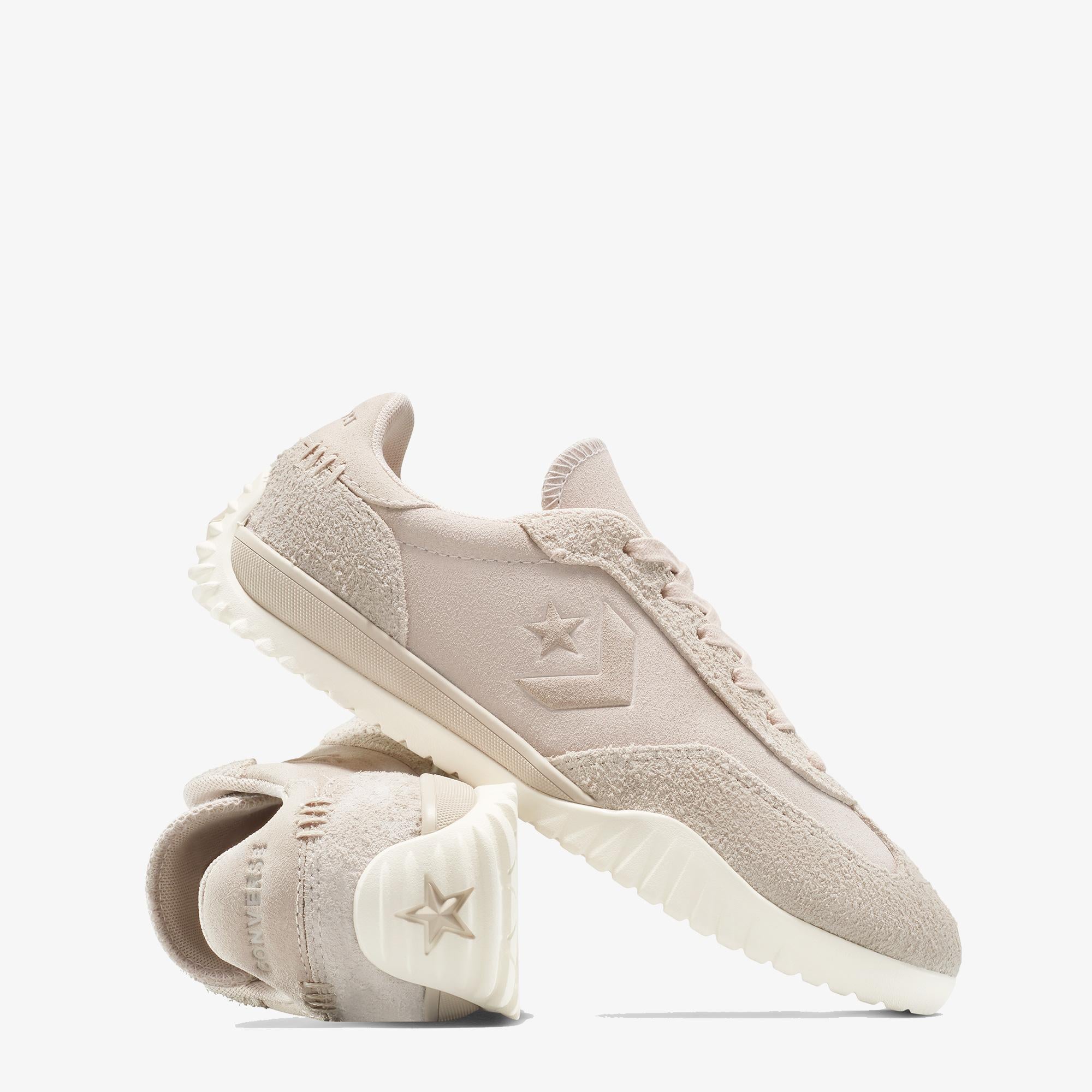 Converse Run Star Trainer Colourful Suede Unisex Bej Sneaker