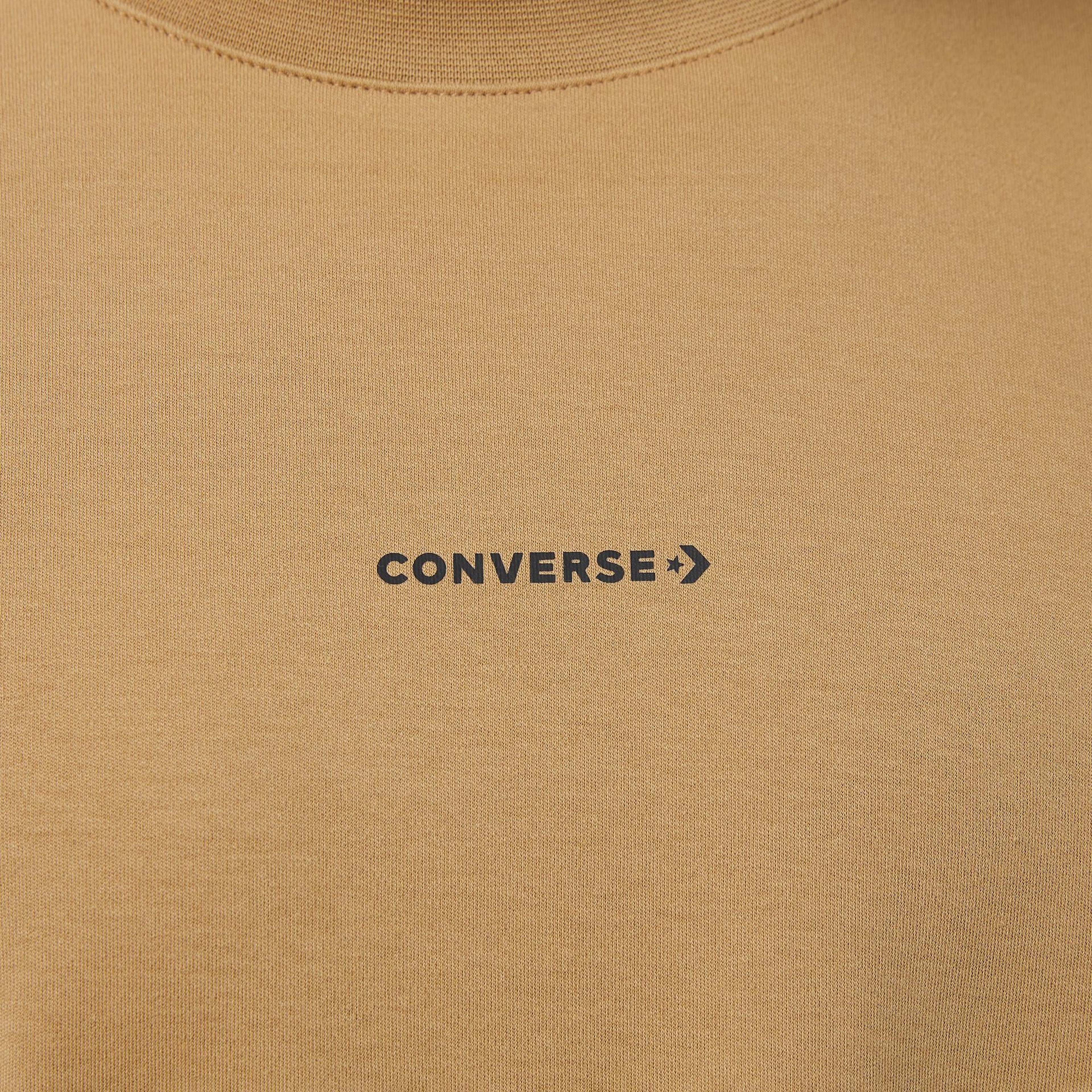 Converse Erkek Kahverengi T-Shirt